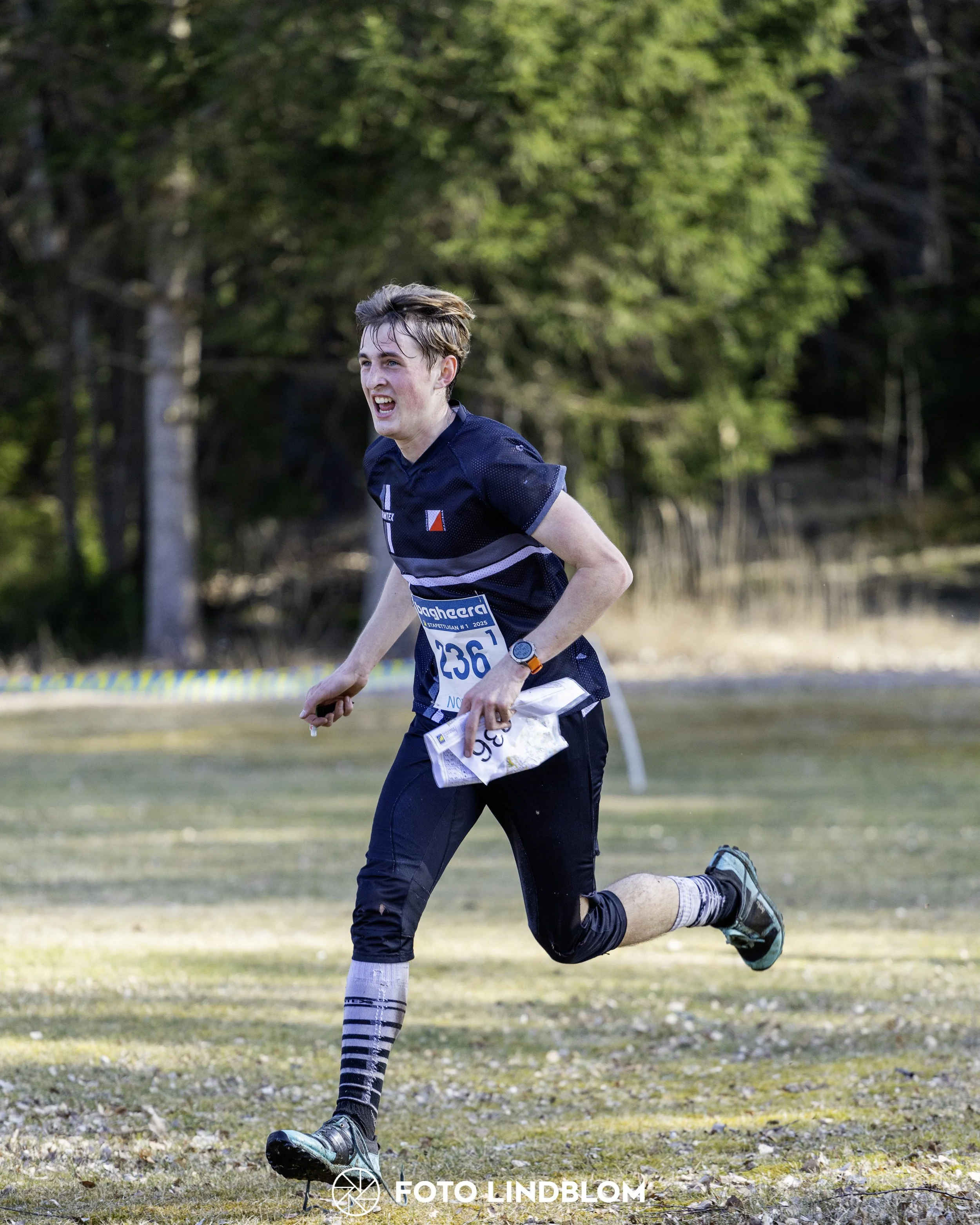 A picture from the orienteering relay competition "Måsen Staffeten"