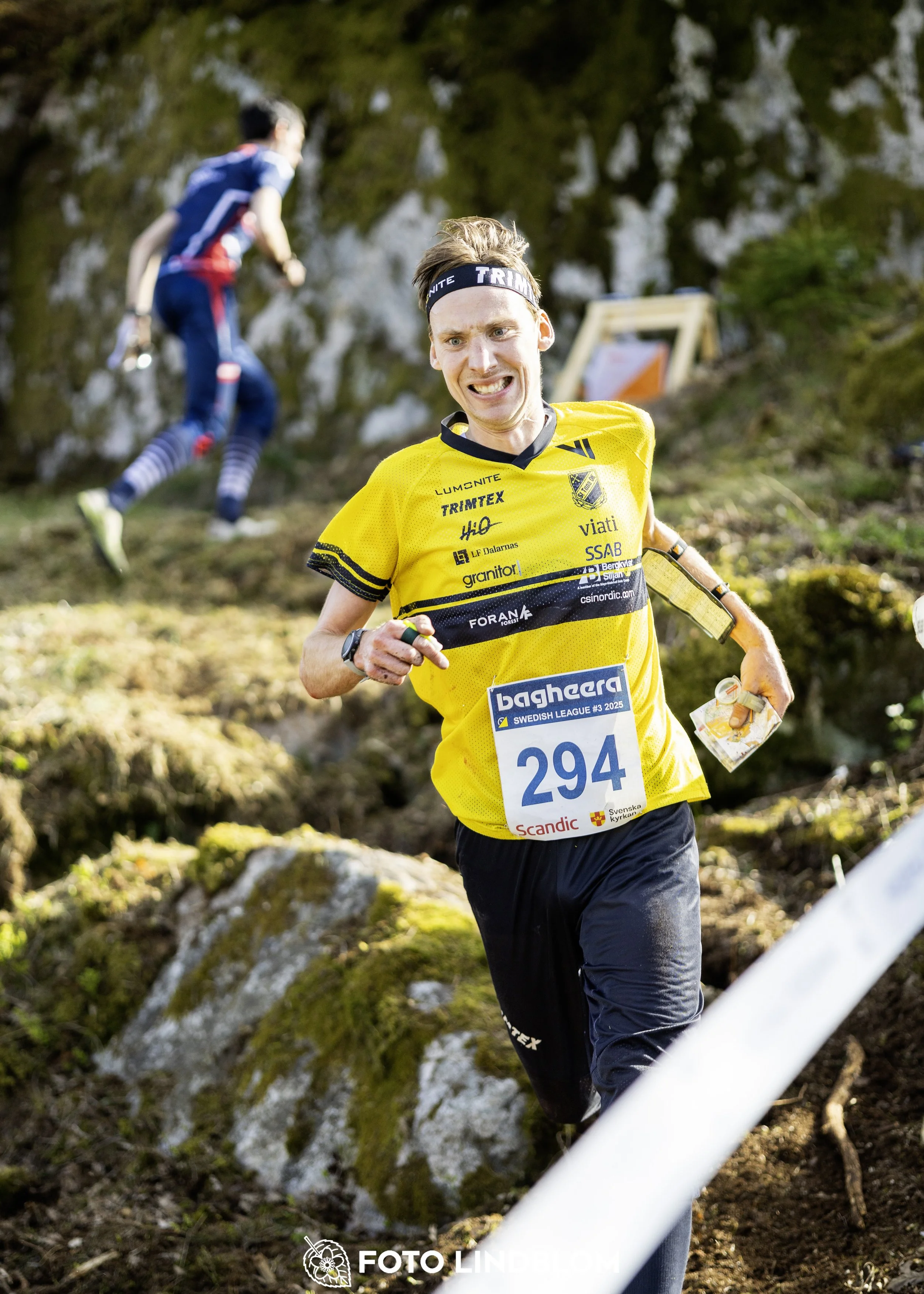 A picture from the third stage of the Swedish League orienteering competition