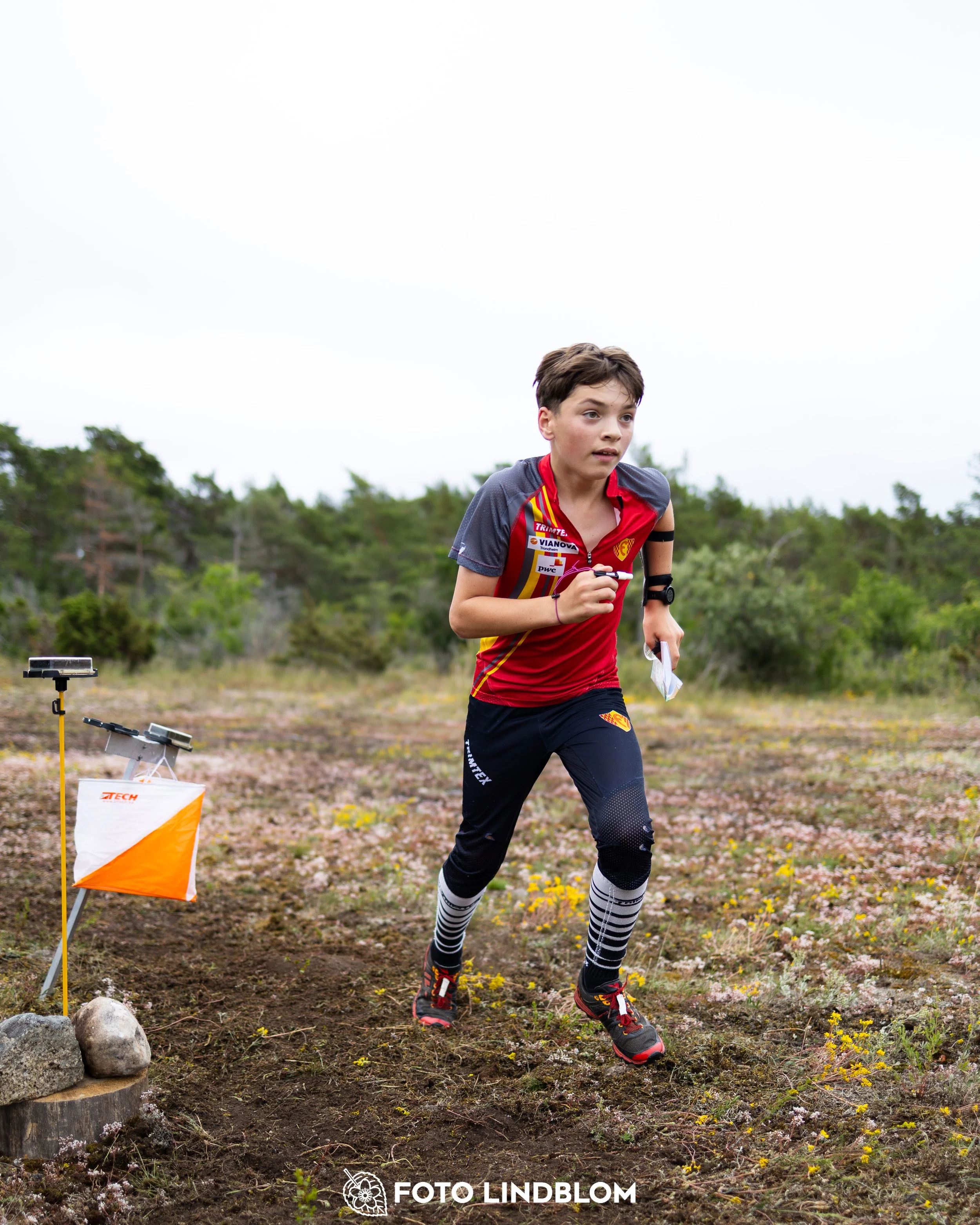 A picture from the Gotlands 3-Dagars orienteering competition