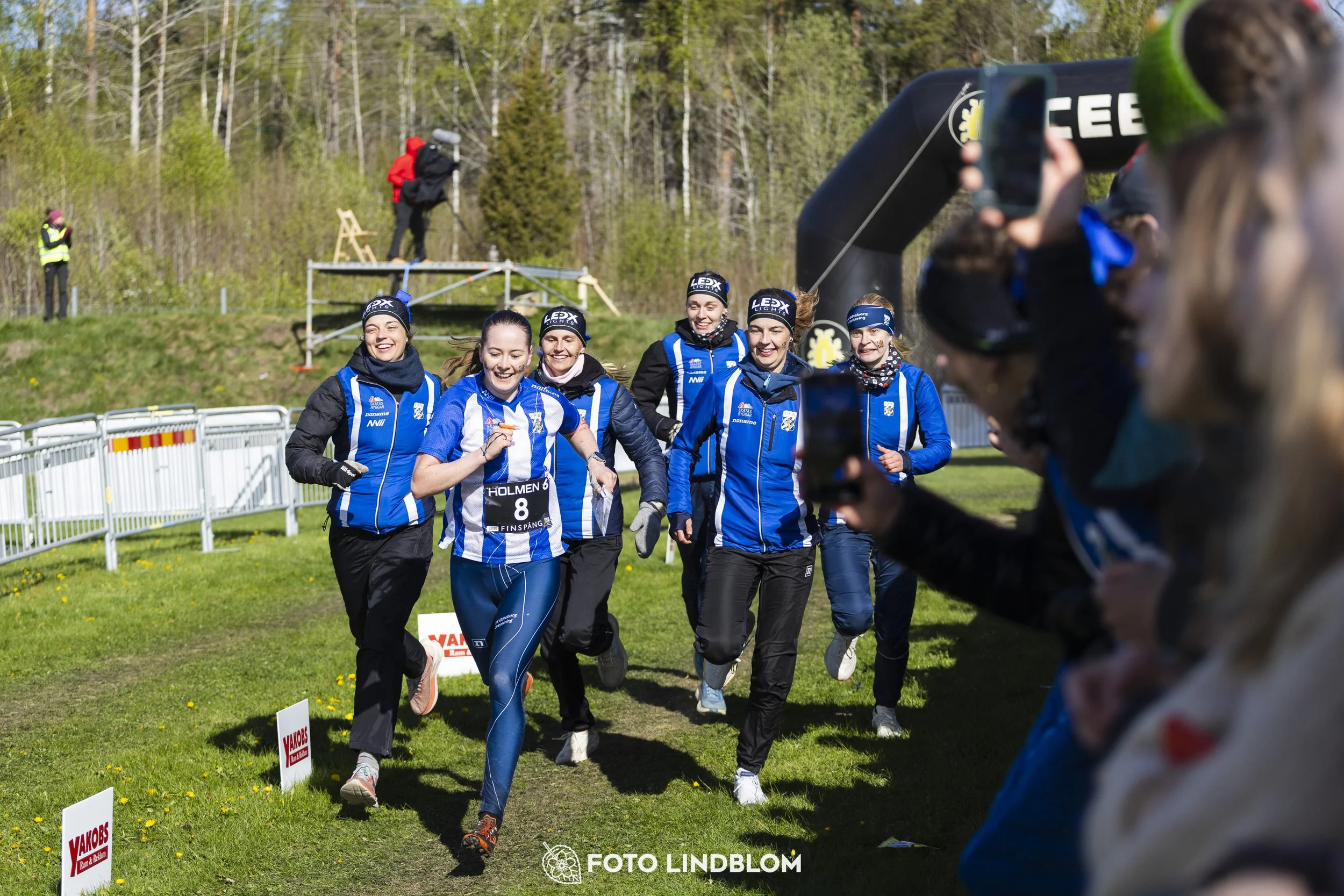 A picture from the 10-Mila orienteering competition