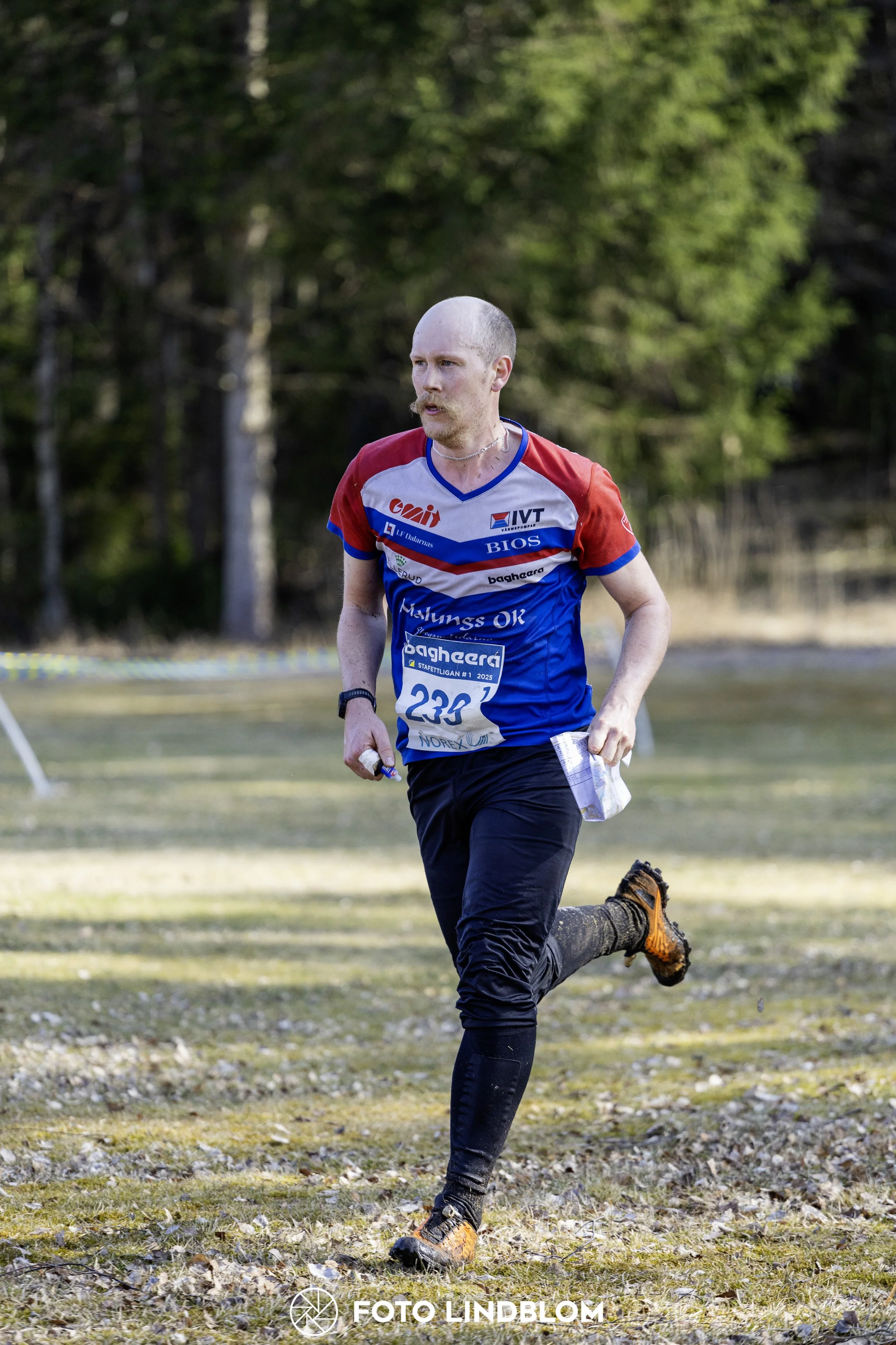 A picture from the orienteering relay competition "Måsen Staffeten"