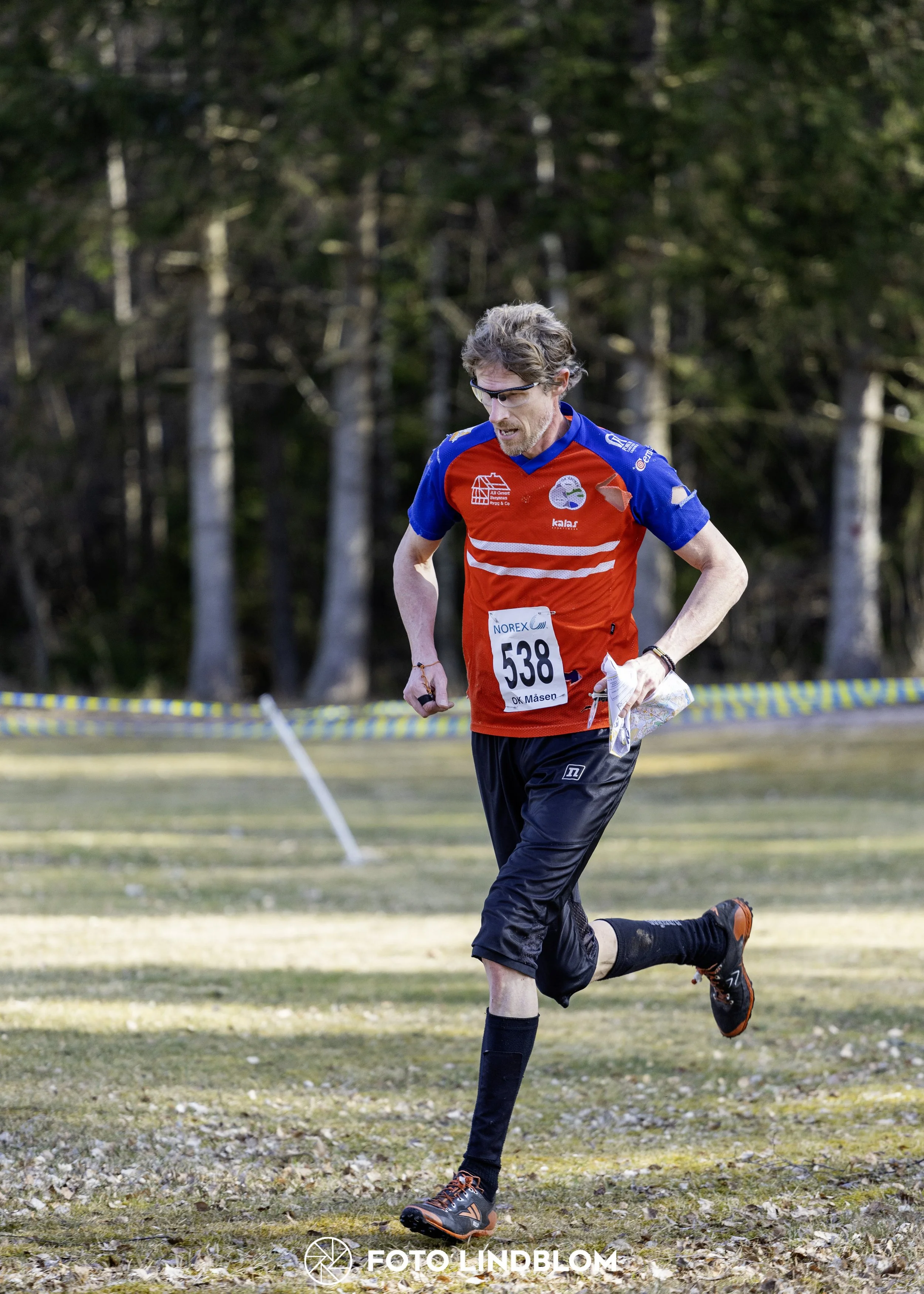 A picture from the orienteering relay competition "Måsen Staffeten"