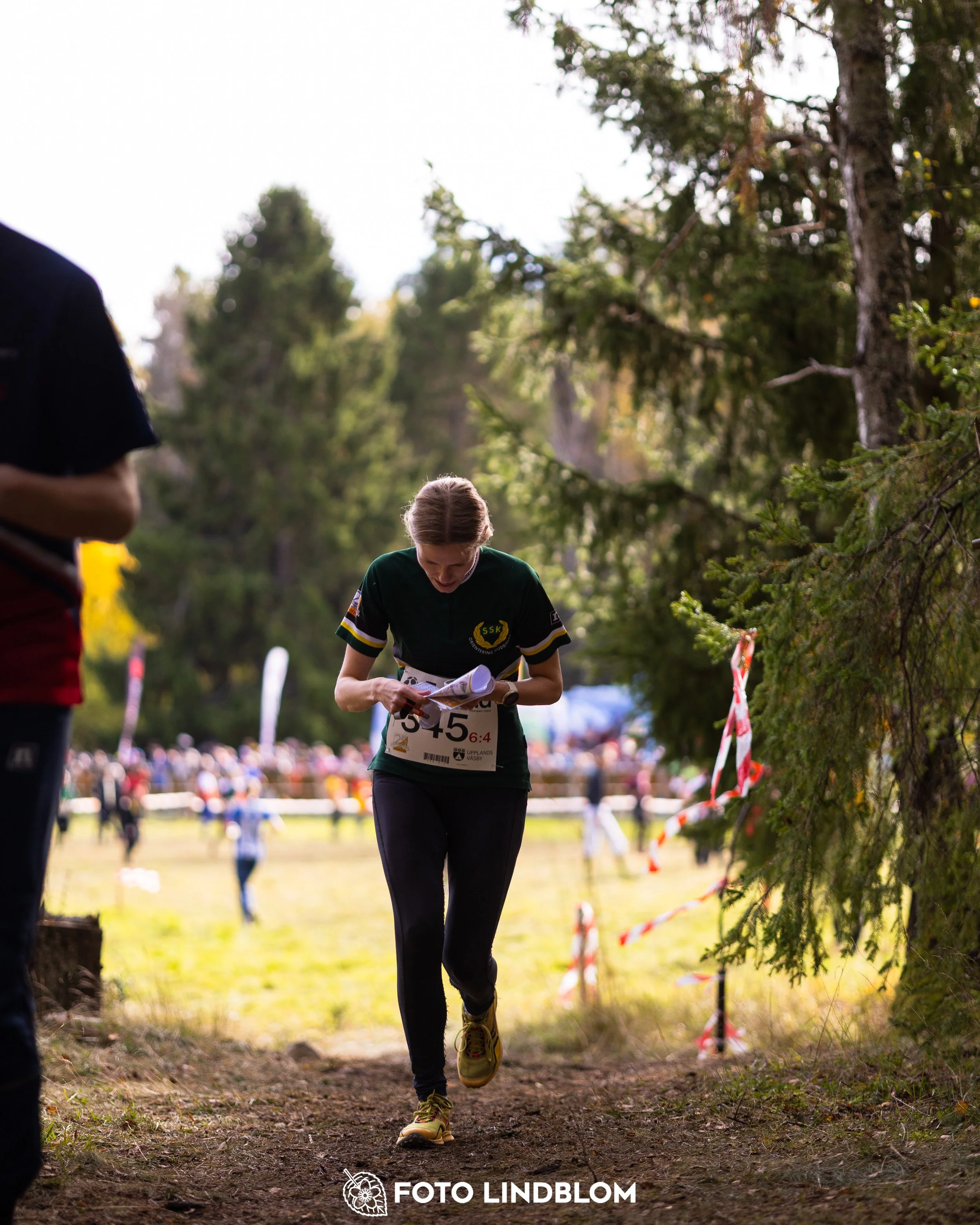 A picture from the 25-Manna orienteering event taken by Foto Lindblom