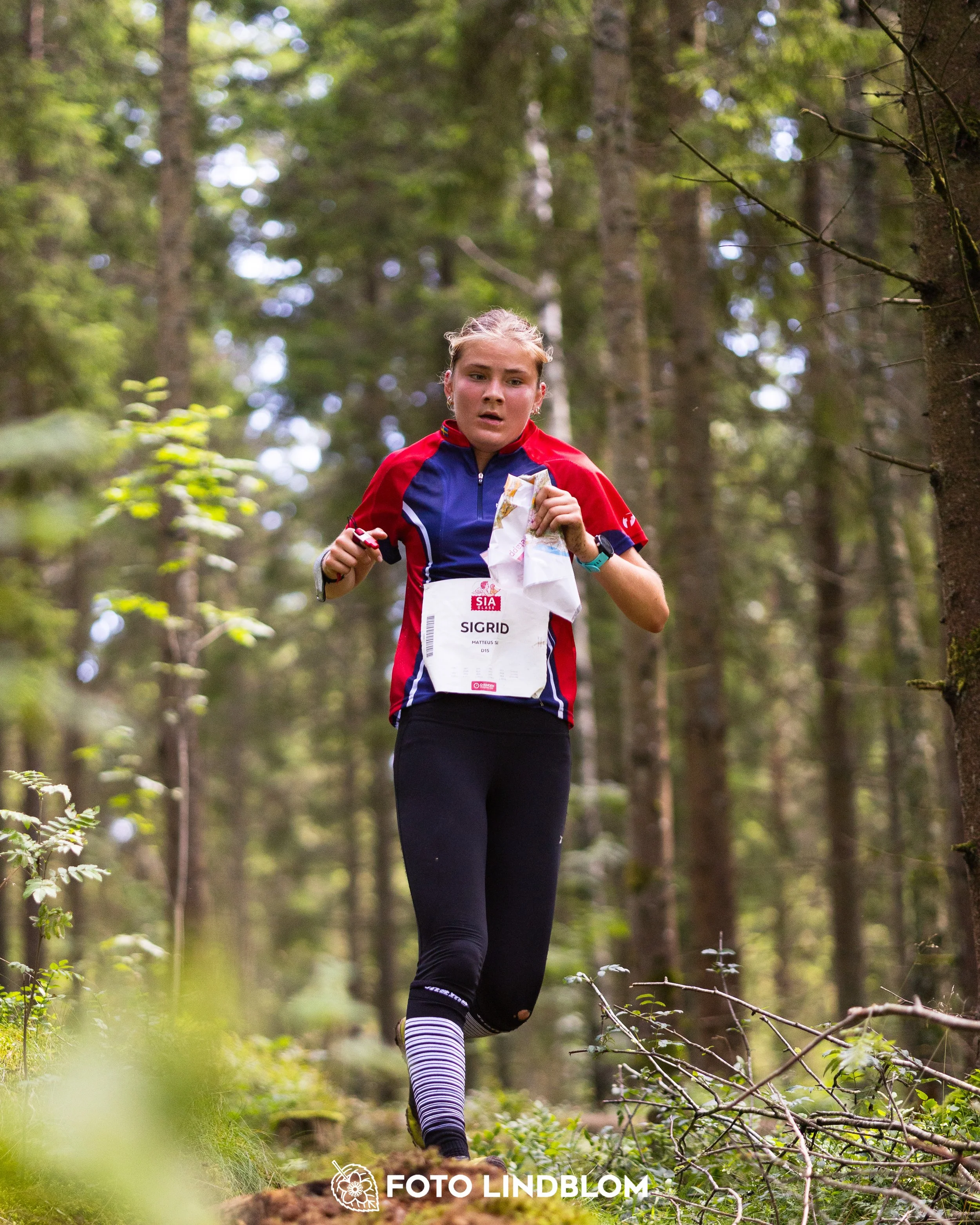 A picture from the third stage of Oringen 2025 taken