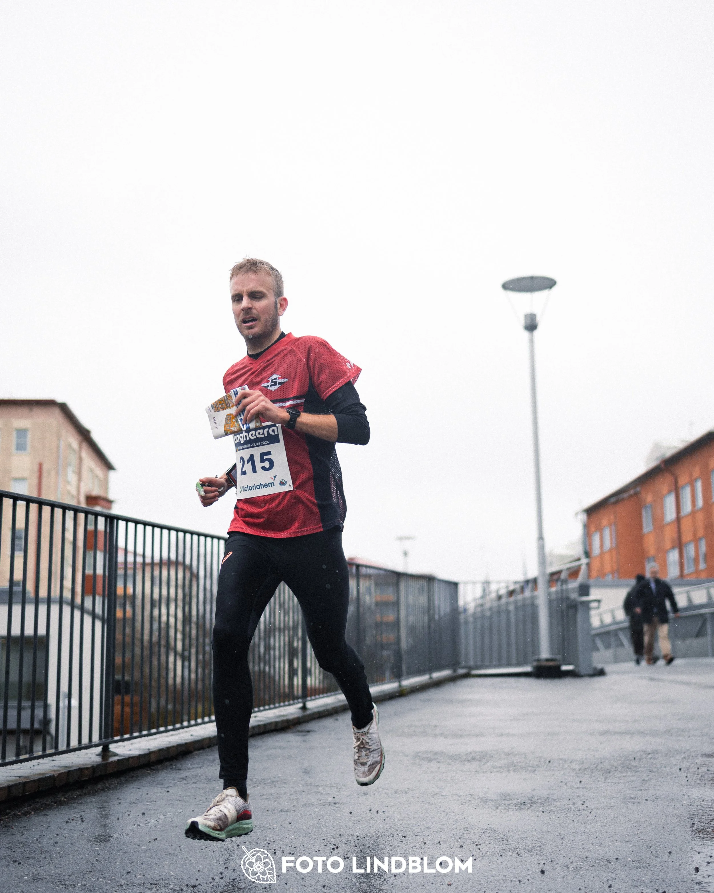 A photo from a spring orienteering competition in Stockholm during the Swedish League 2026 season, captured by Foto Lindblom.
