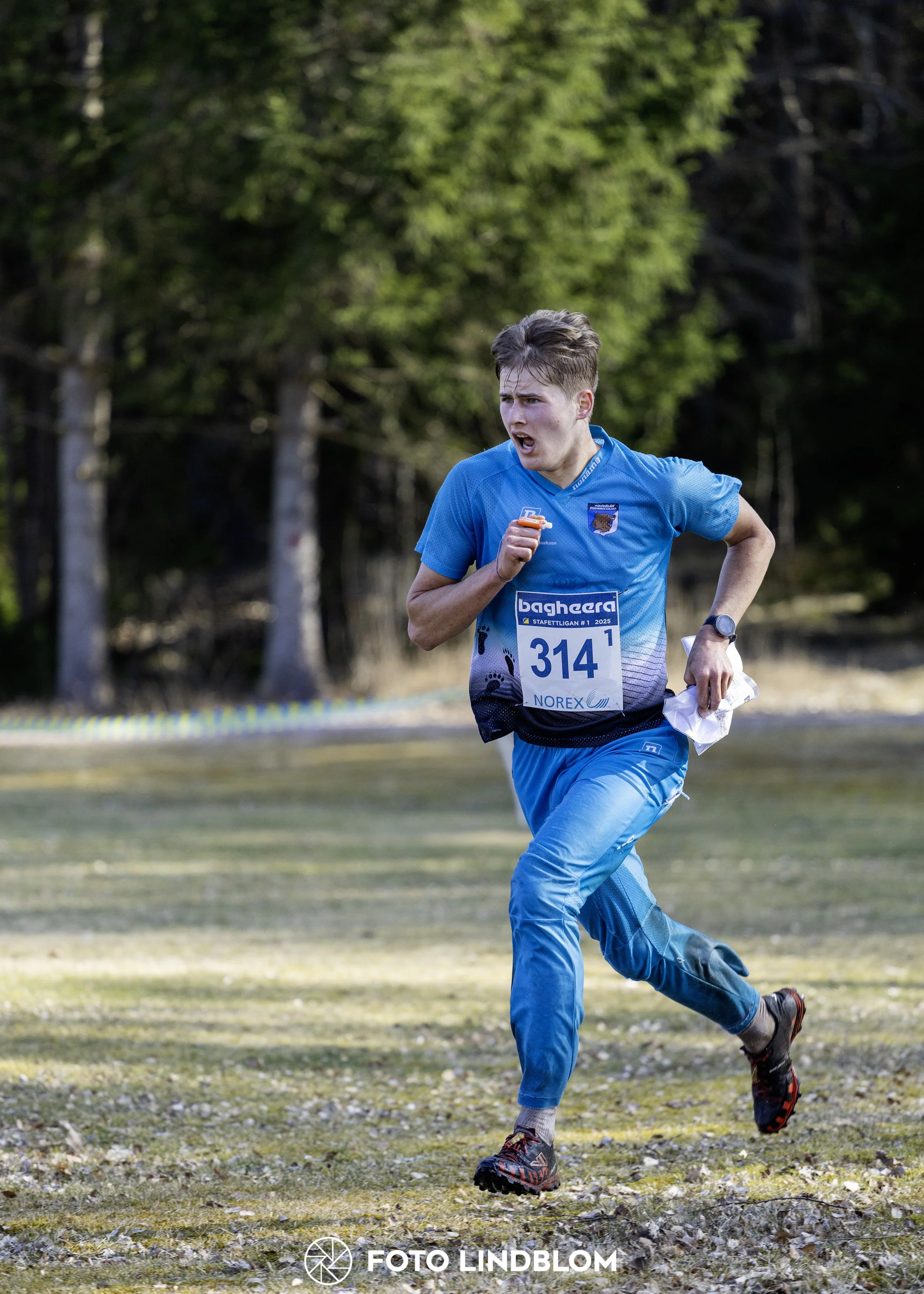 A picture from the orienteering relay competition "Måsen Staffeten"