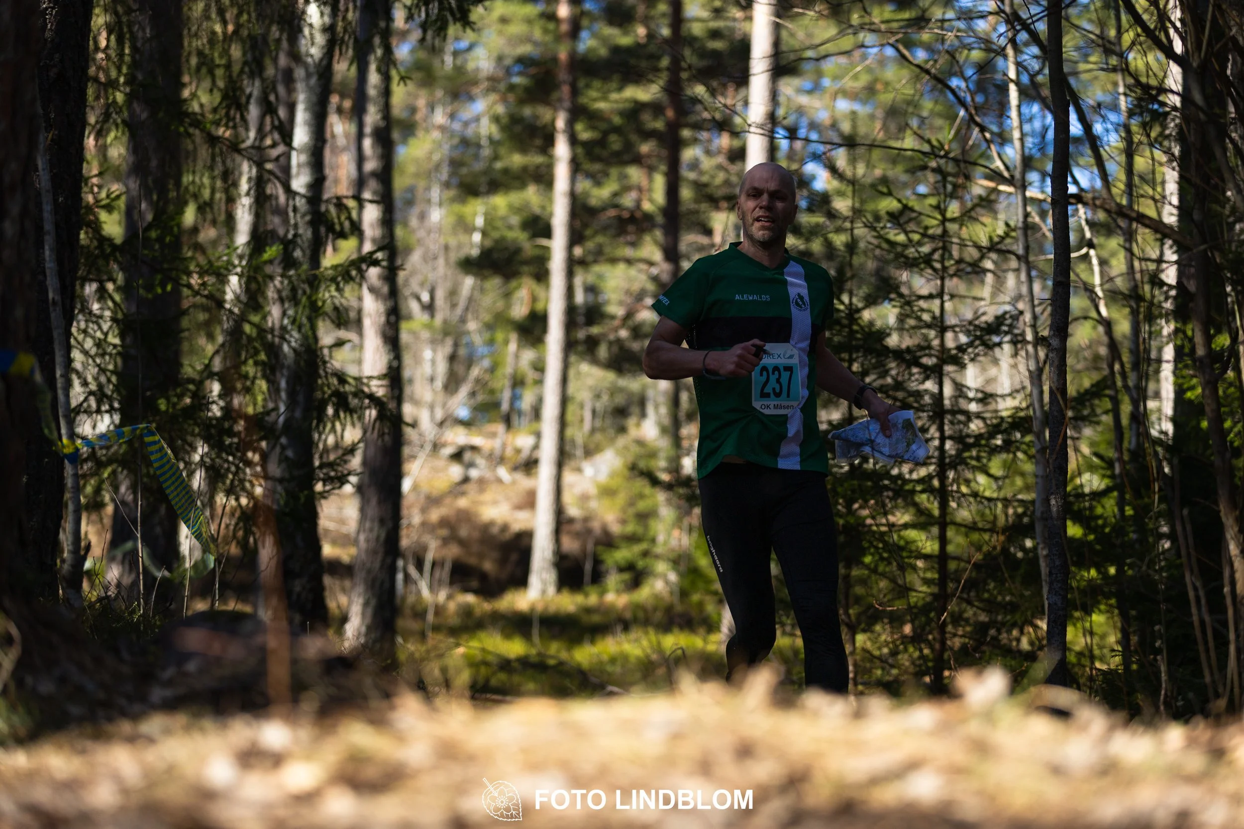 A moment from the Måsenstafetten 2026 relay event in Sweden, photographed by Foto Lindblom.
