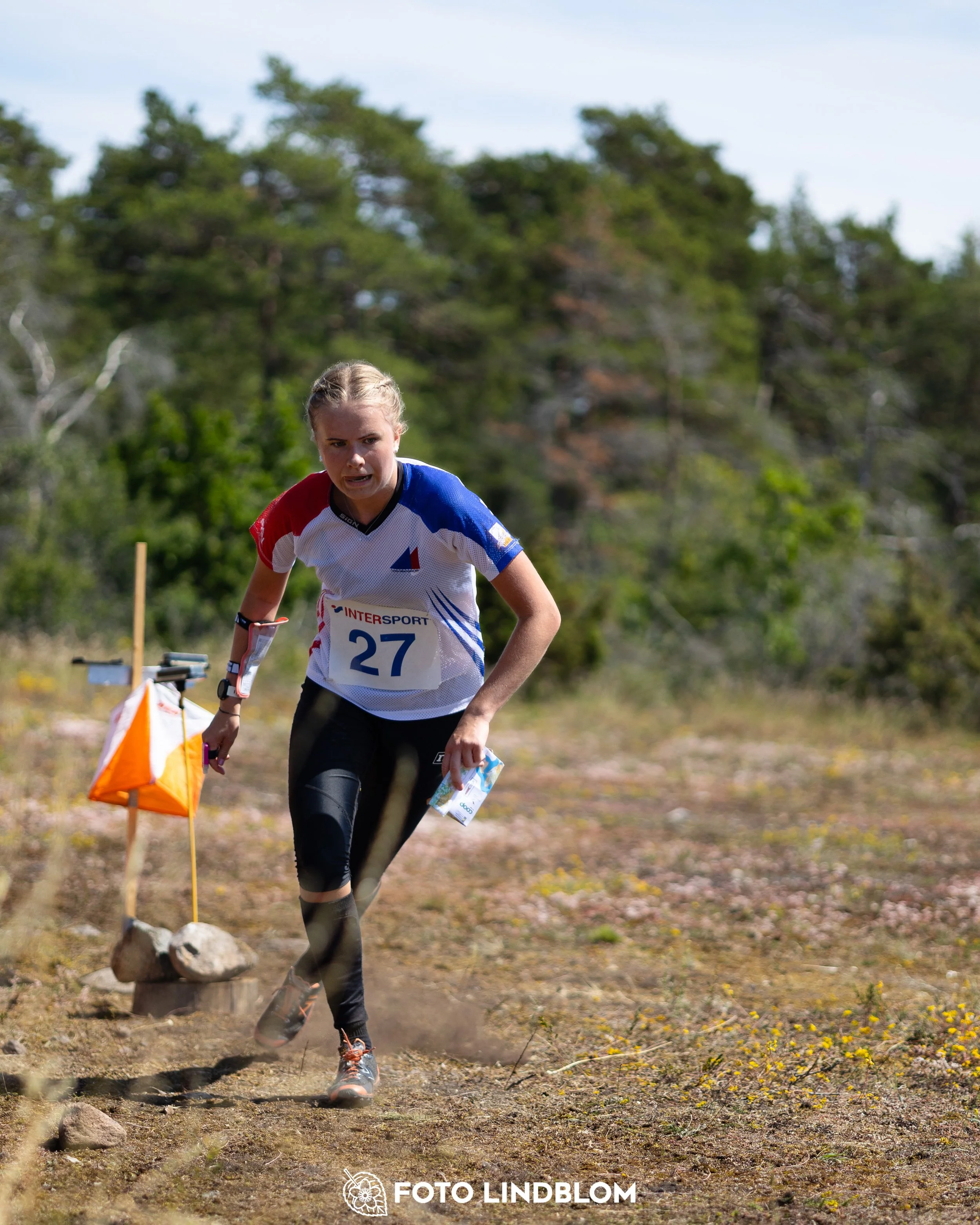 A picture from the Gotlands 3-Dagars orienteering competition