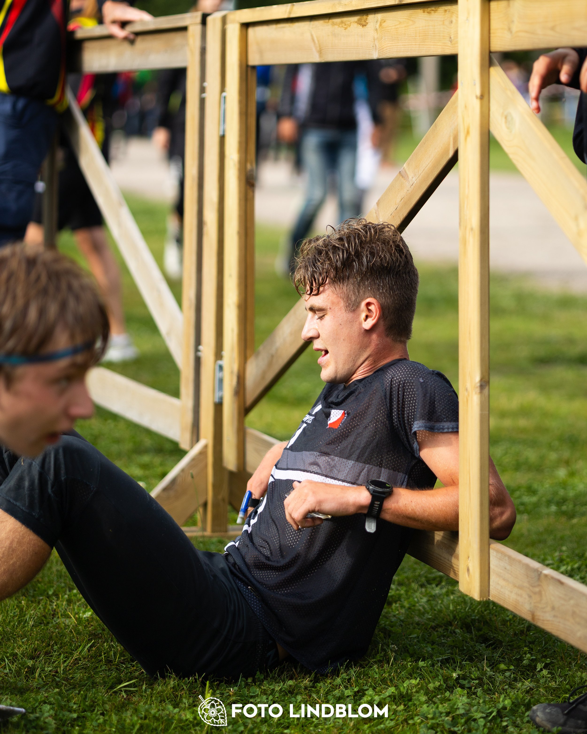 A picture from the youth 10 mila orienteering competition taken by Foto Lindblom