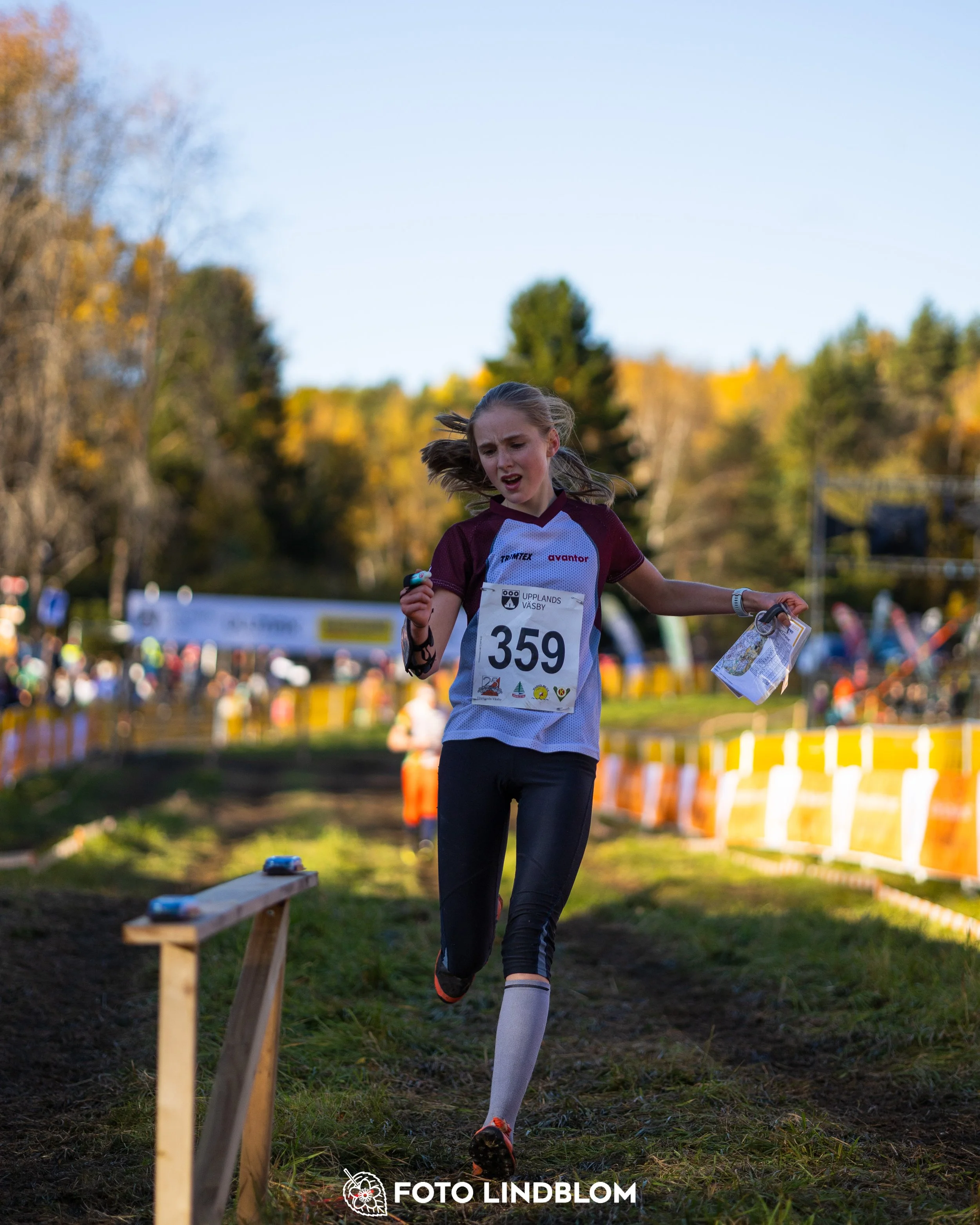 A picture from the 25-Manna orienteering event taken by Foto Lindblom
