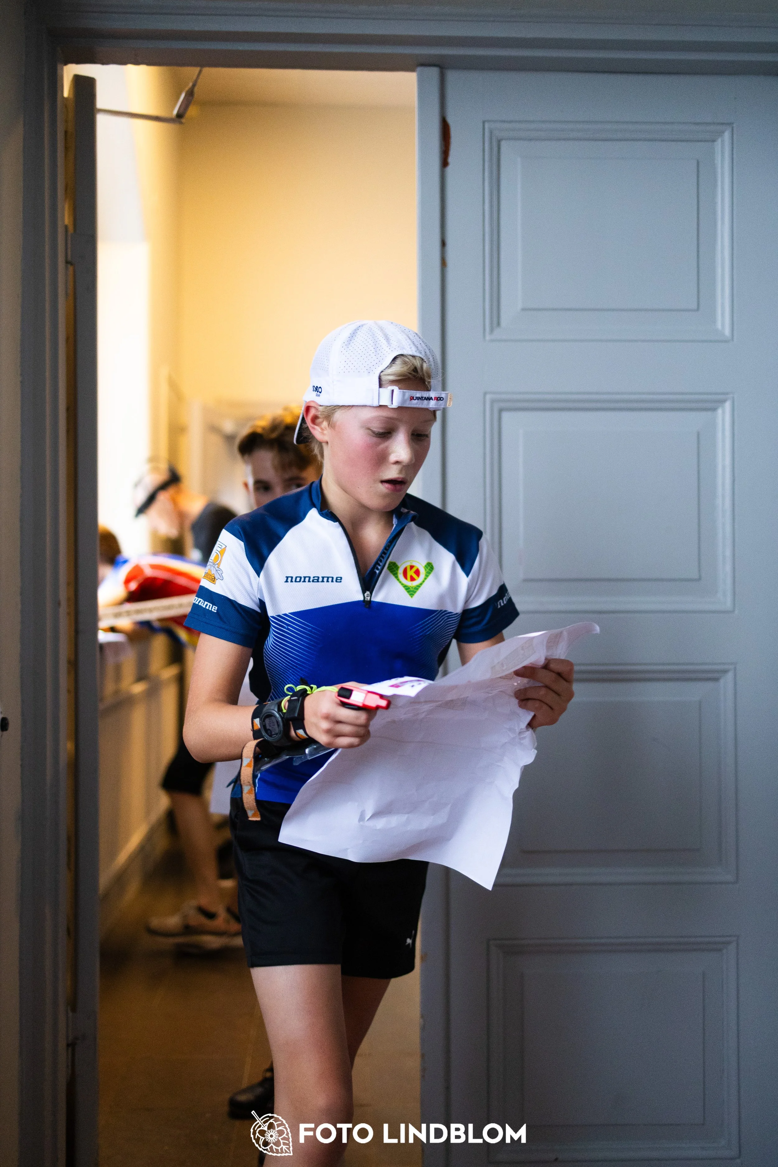 A picture from the indoor orienteering event Viken Indoor taken by Foto Lindblom