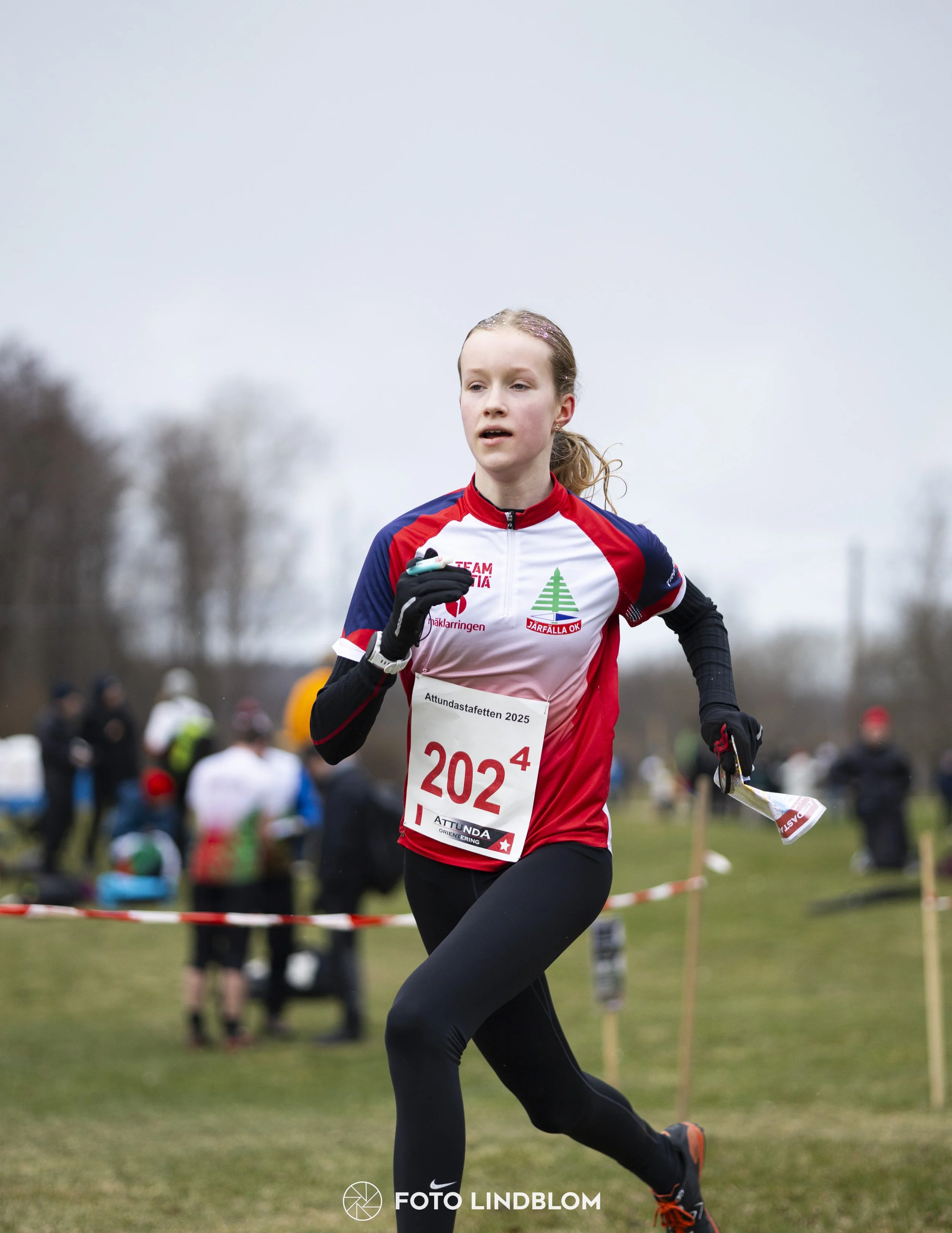 A picture from the orienteering relay competition "Attundastafetten"