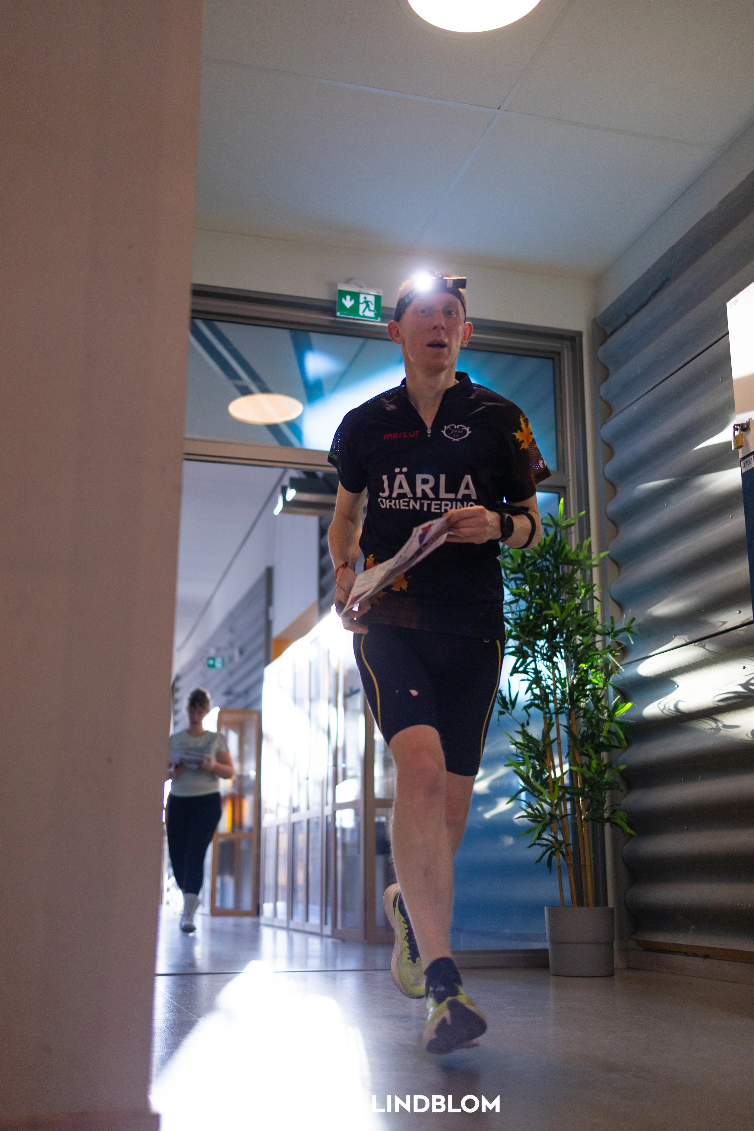 A picture from the indoor orienteering event TMOK Indoor taken by Foto Lindblom