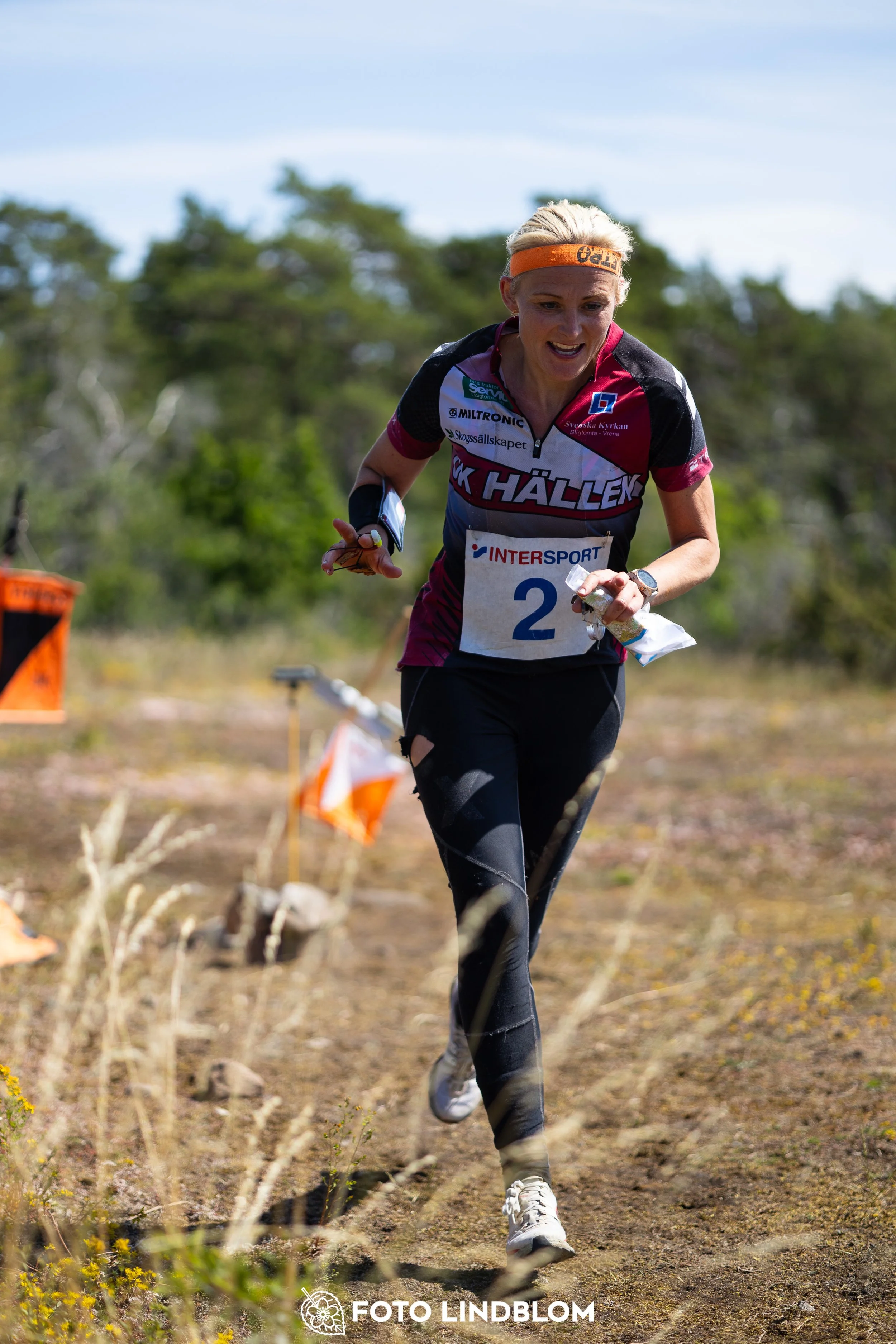 A picture from the Gotlands 3-Dagars orienteering competition
