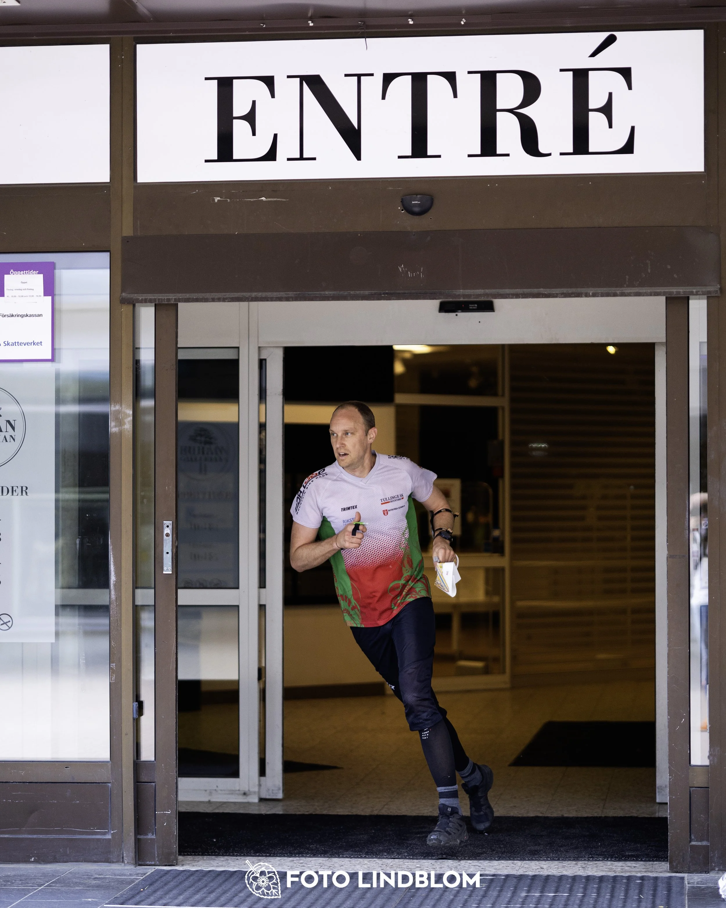 A picture from the fifth stage of the Swedish League orienteering competition