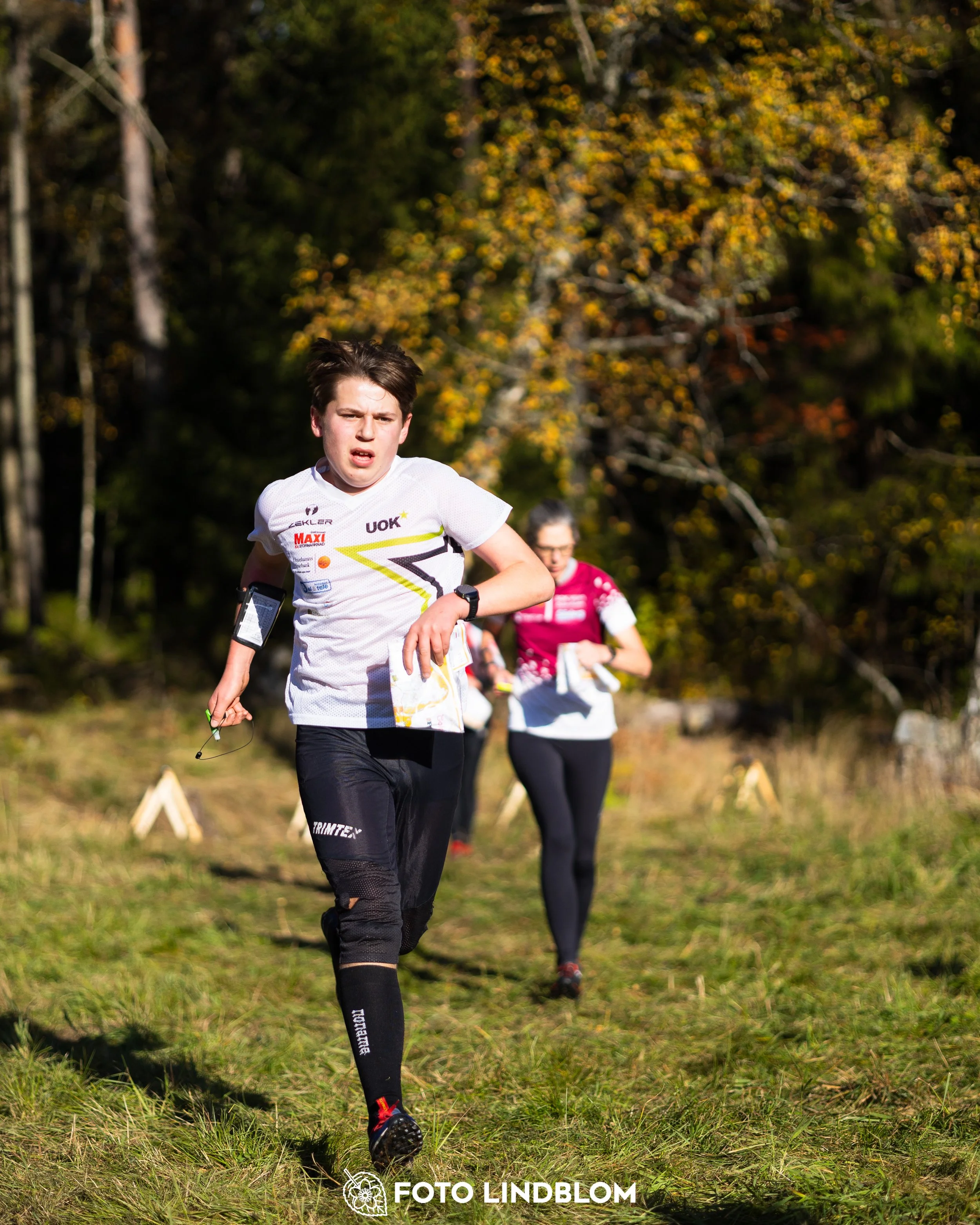 A picture from the 25-Manna orienteering event taken by Foto Lindblom