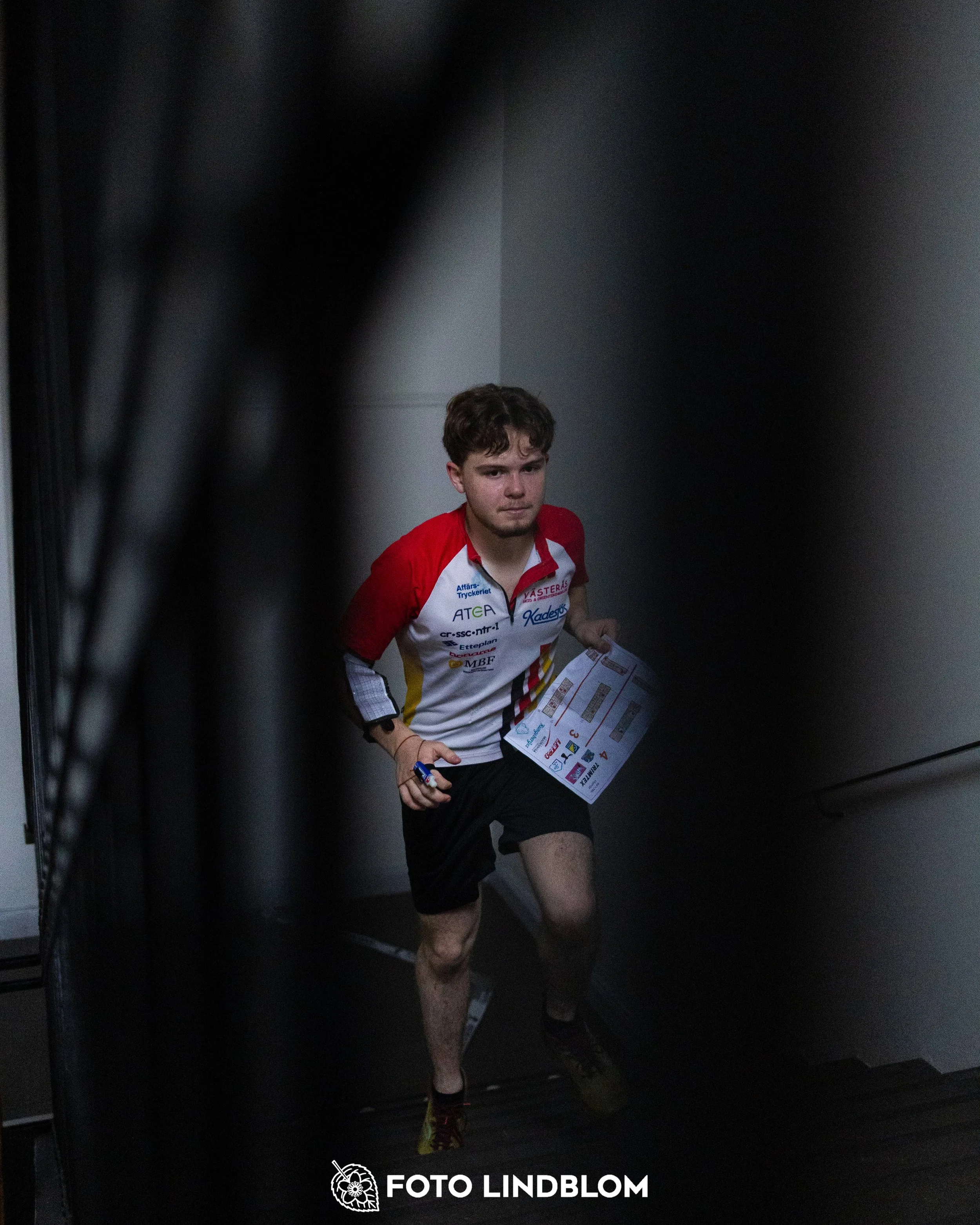 A picture from the indoor orienteering event Viken Indoor taken by Foto Lindblom