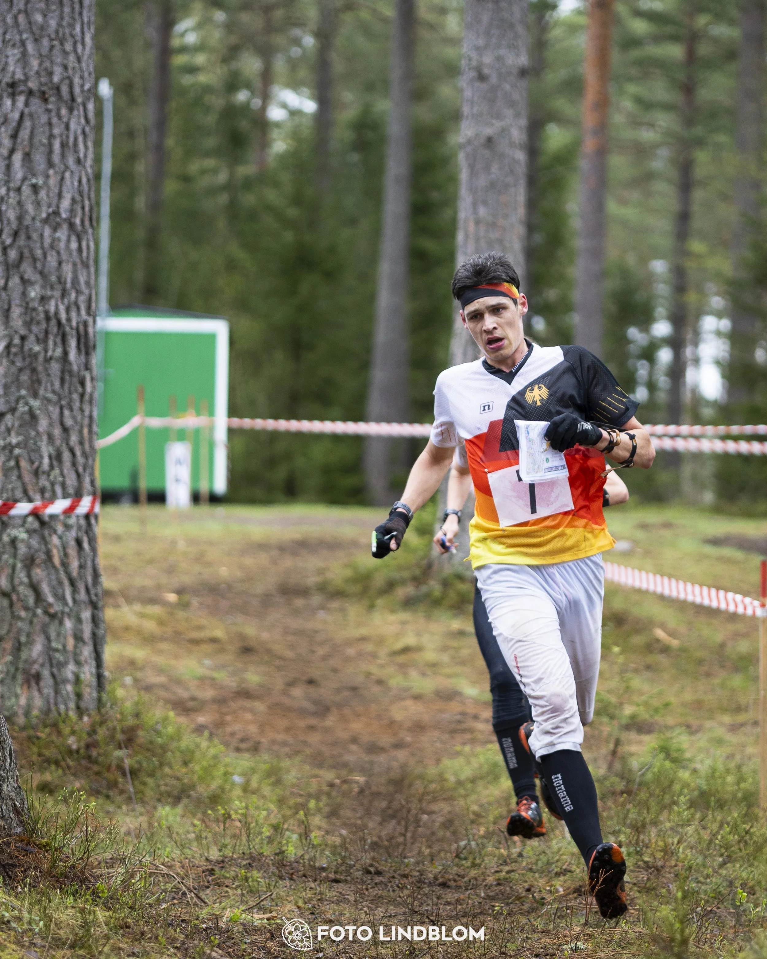 A picture from the orienteering competition "Prästtomtadubbeln"