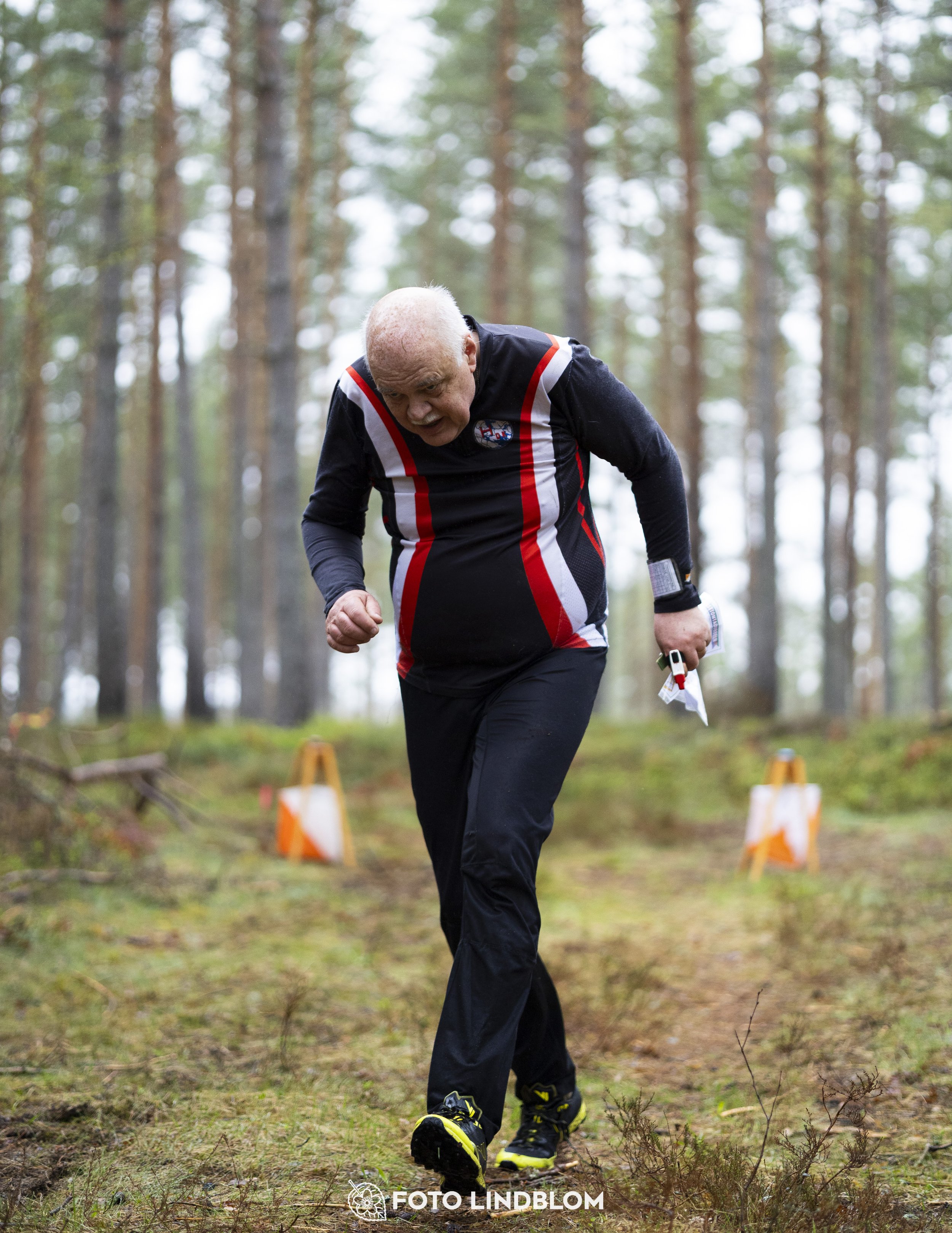 A picture from the orienteering competition "Prästtomtadubbeln"