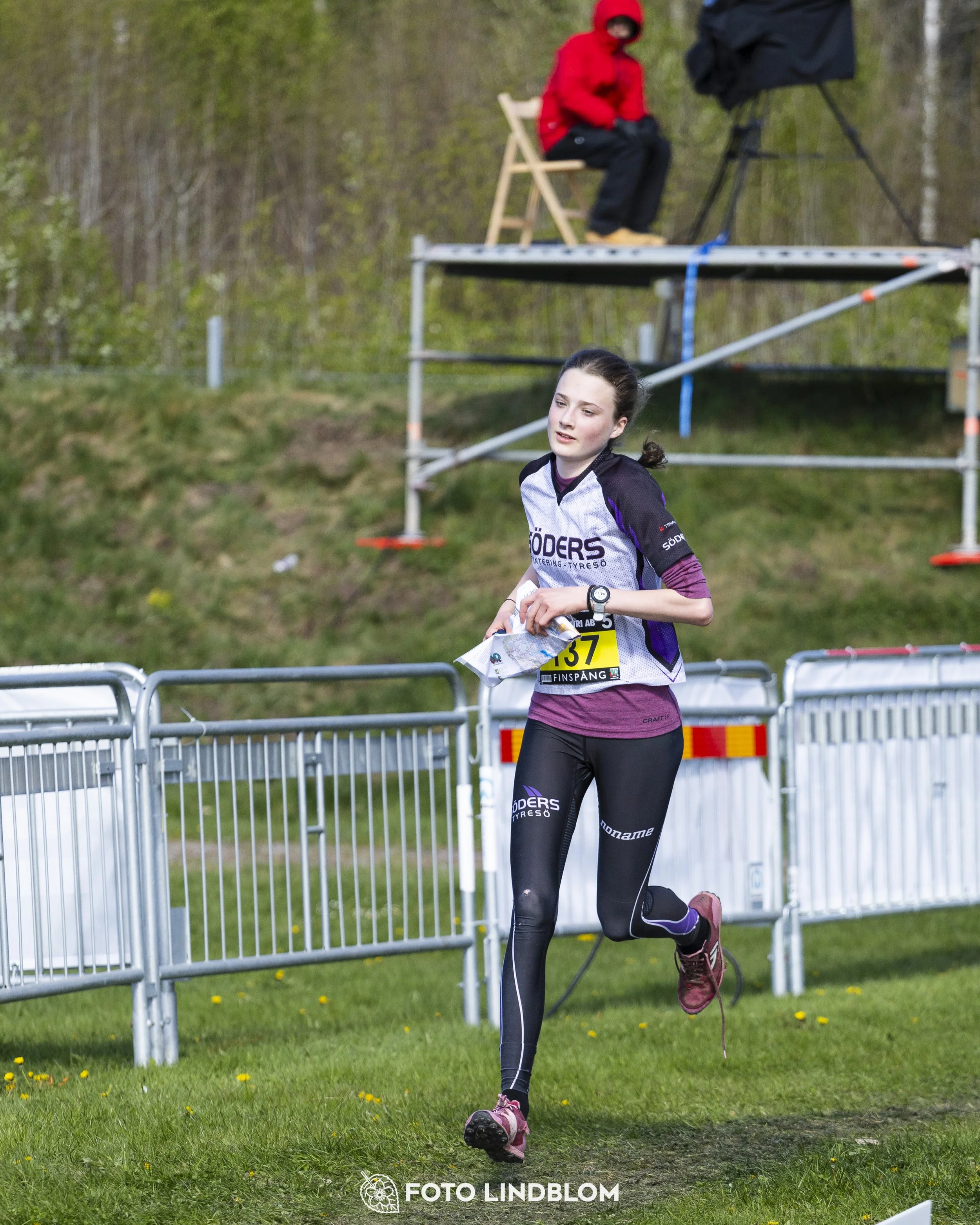 A picture from the 10-Mila orienteering competition