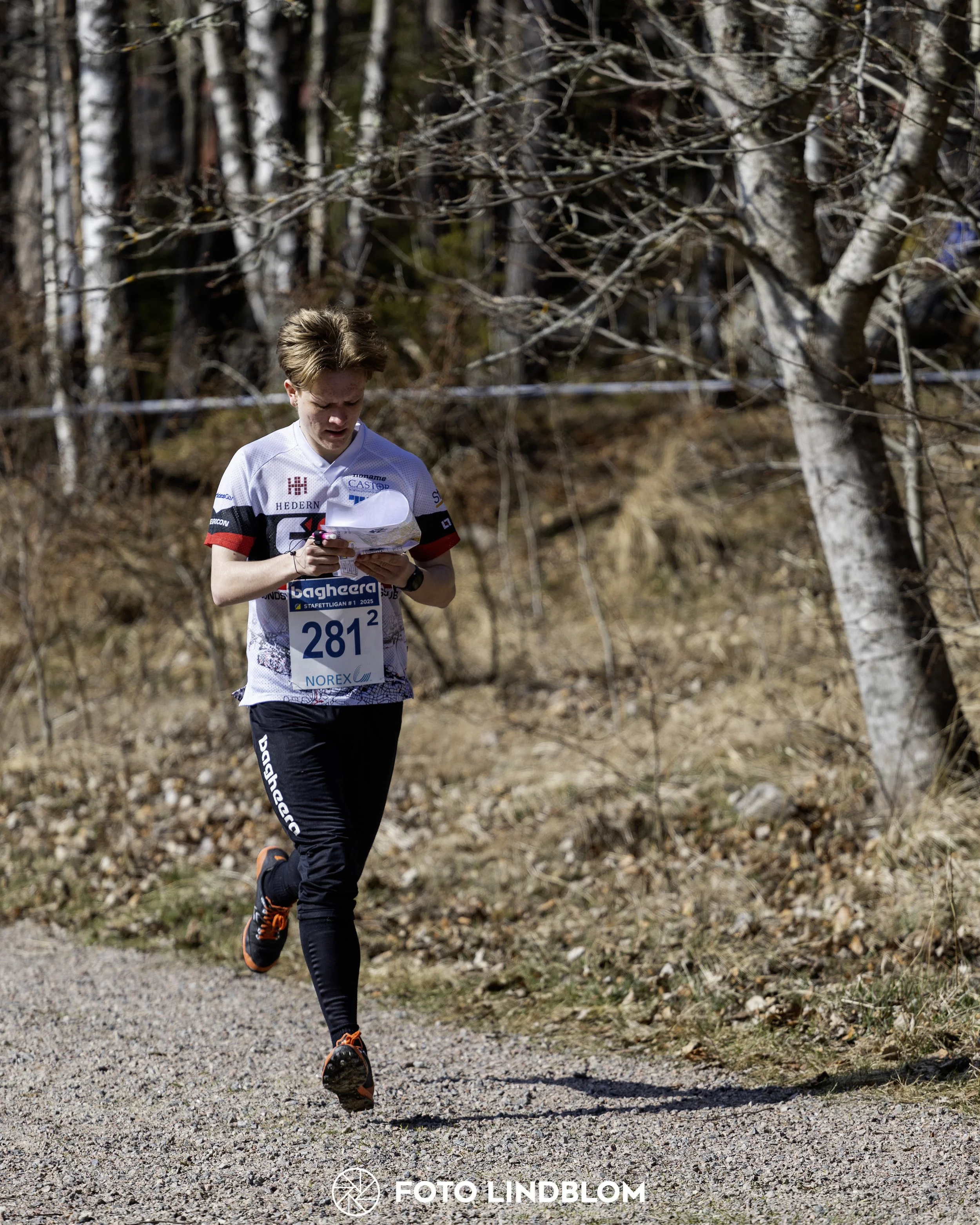 A picture from the orienteering relay competition "Måsen Staffeten"