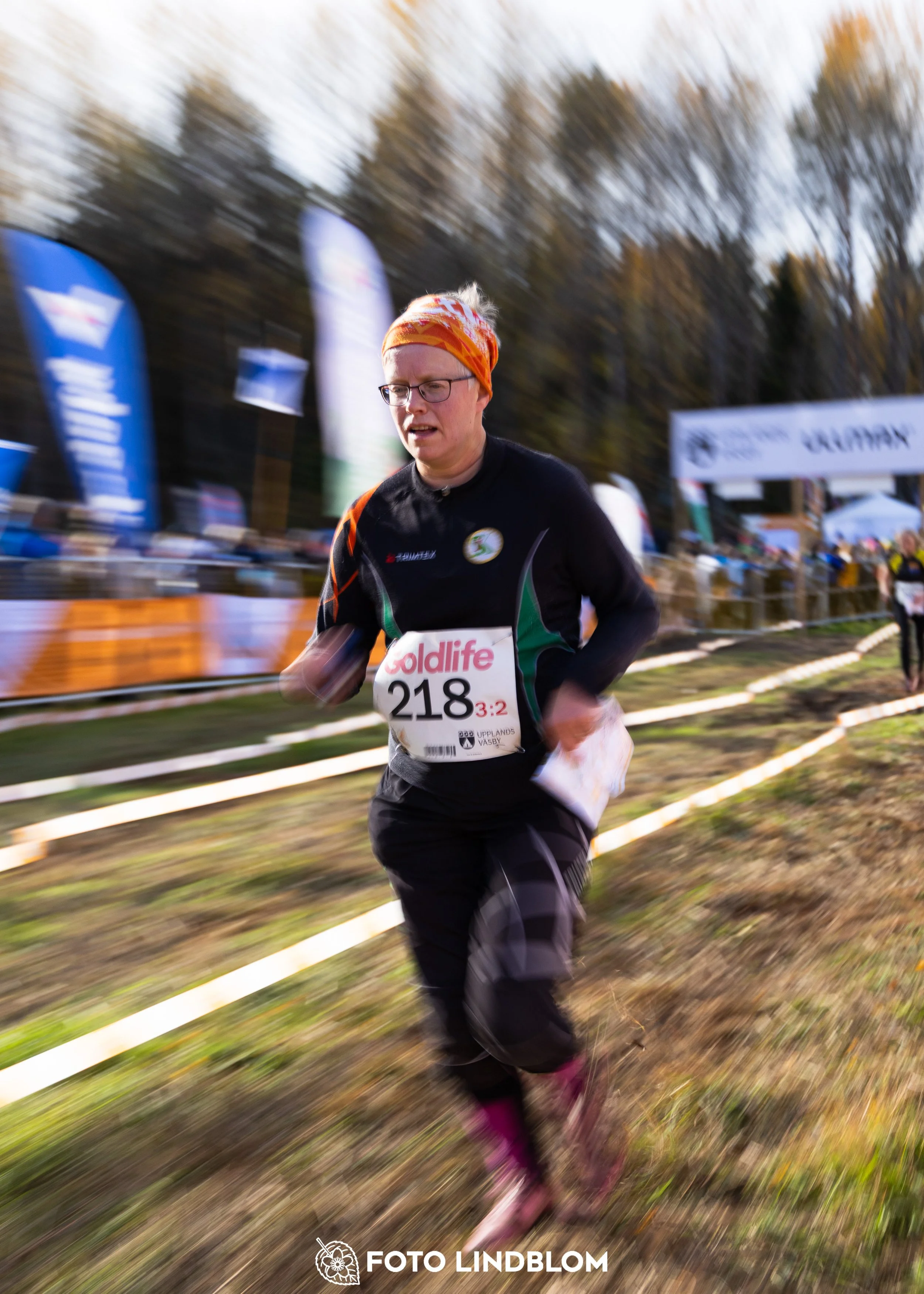 A picture from the 25-Manna orienteering event taken by Foto Lindblom