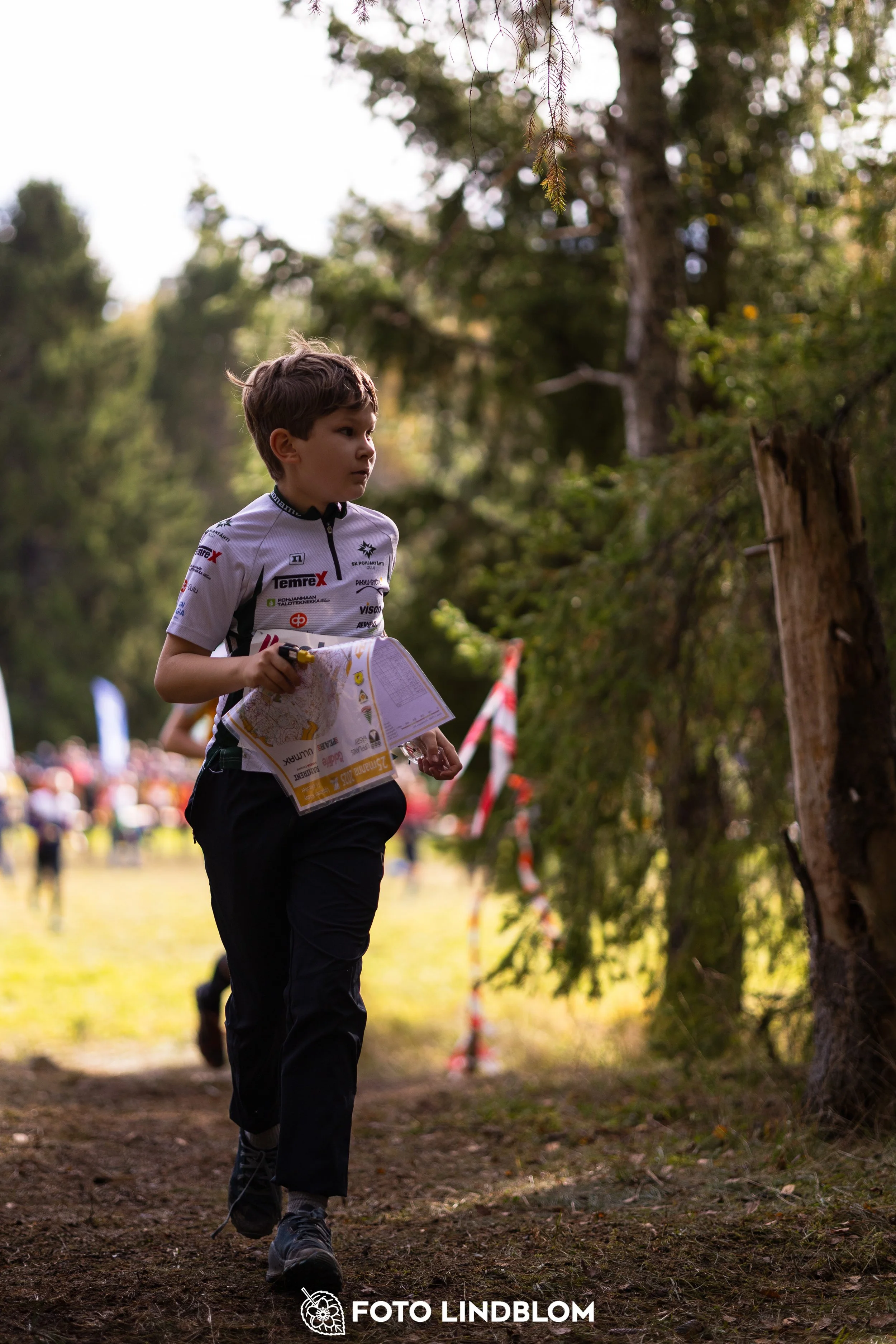 A picture from the 25-Manna orienteering event taken by Foto Lindblom