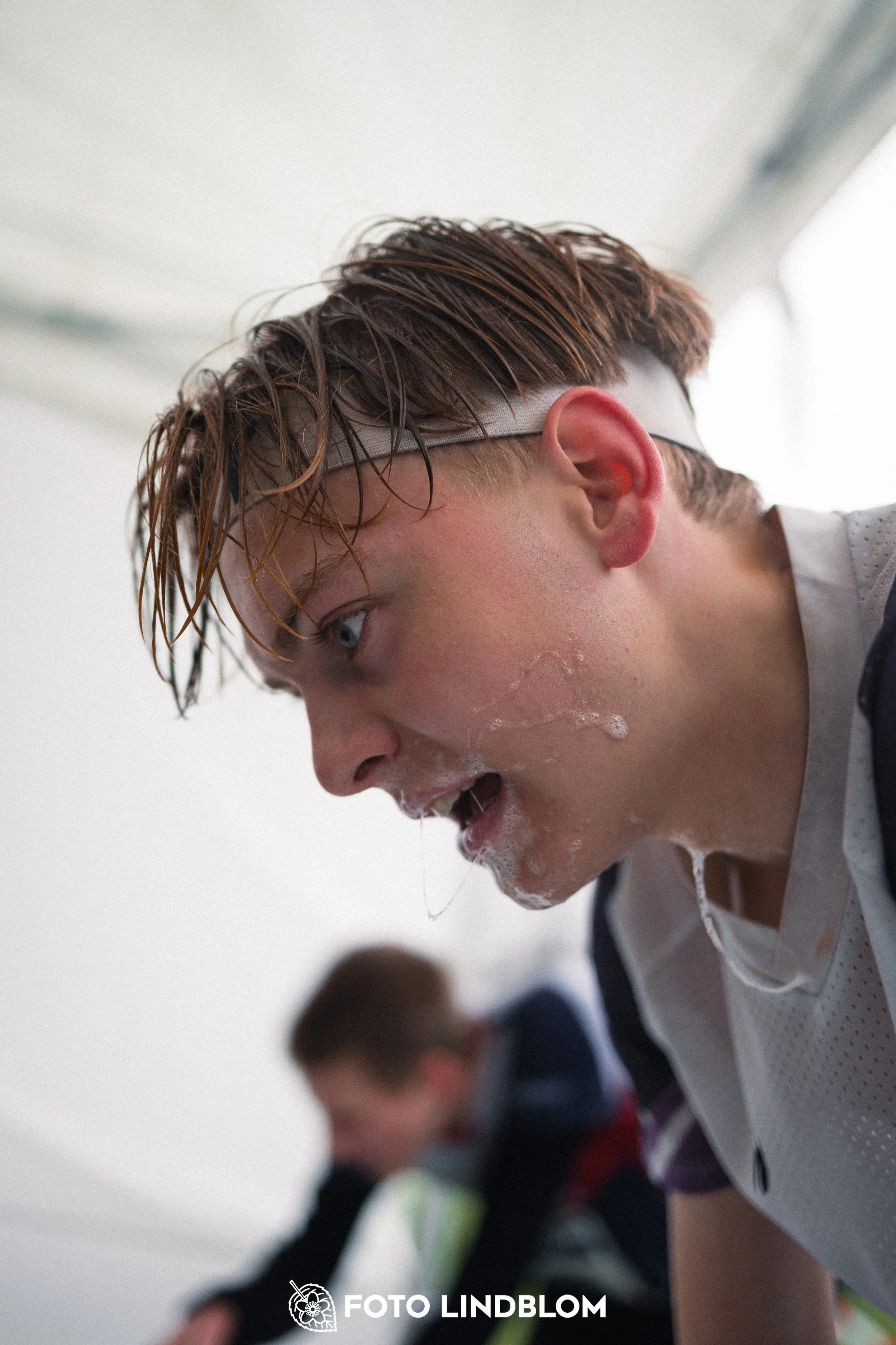 A moment from the 2026 Swedish League orienteering event in Rinkeby Stockholm, captured by Foto Lindblom.