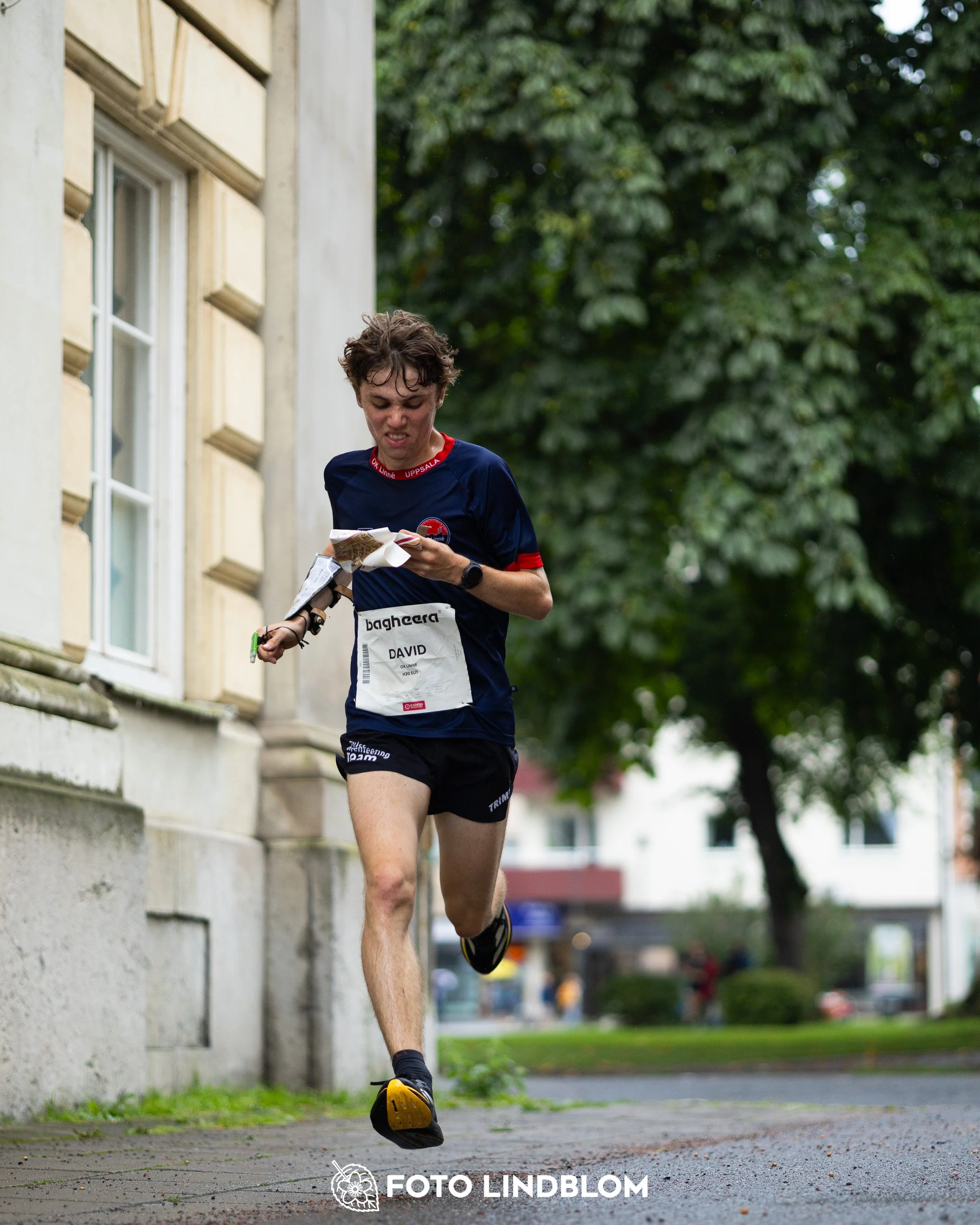 A picture from the elit sprint at Oringen 2025
