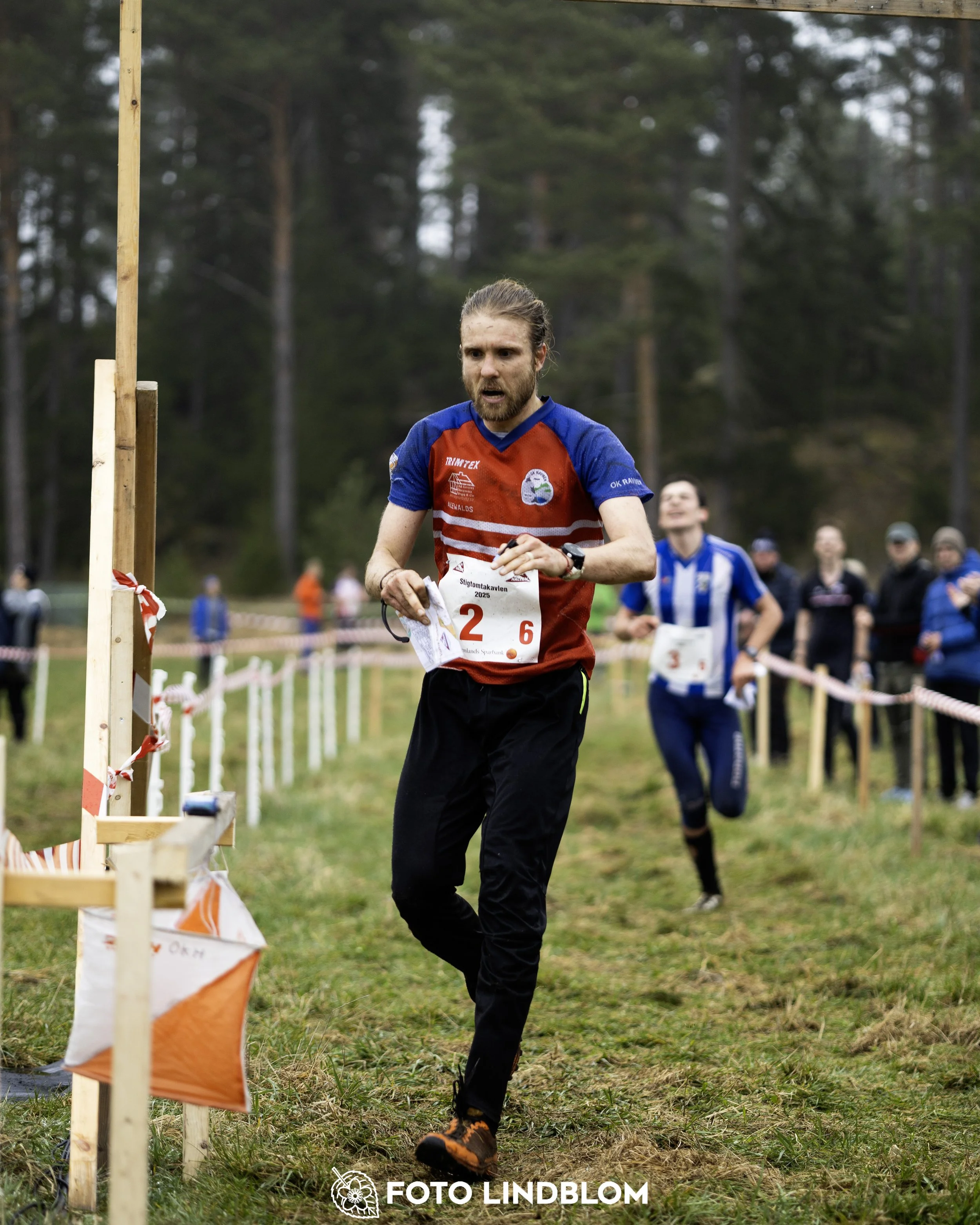A picture from the orienteering relay competition "Stigtomtakavlen"