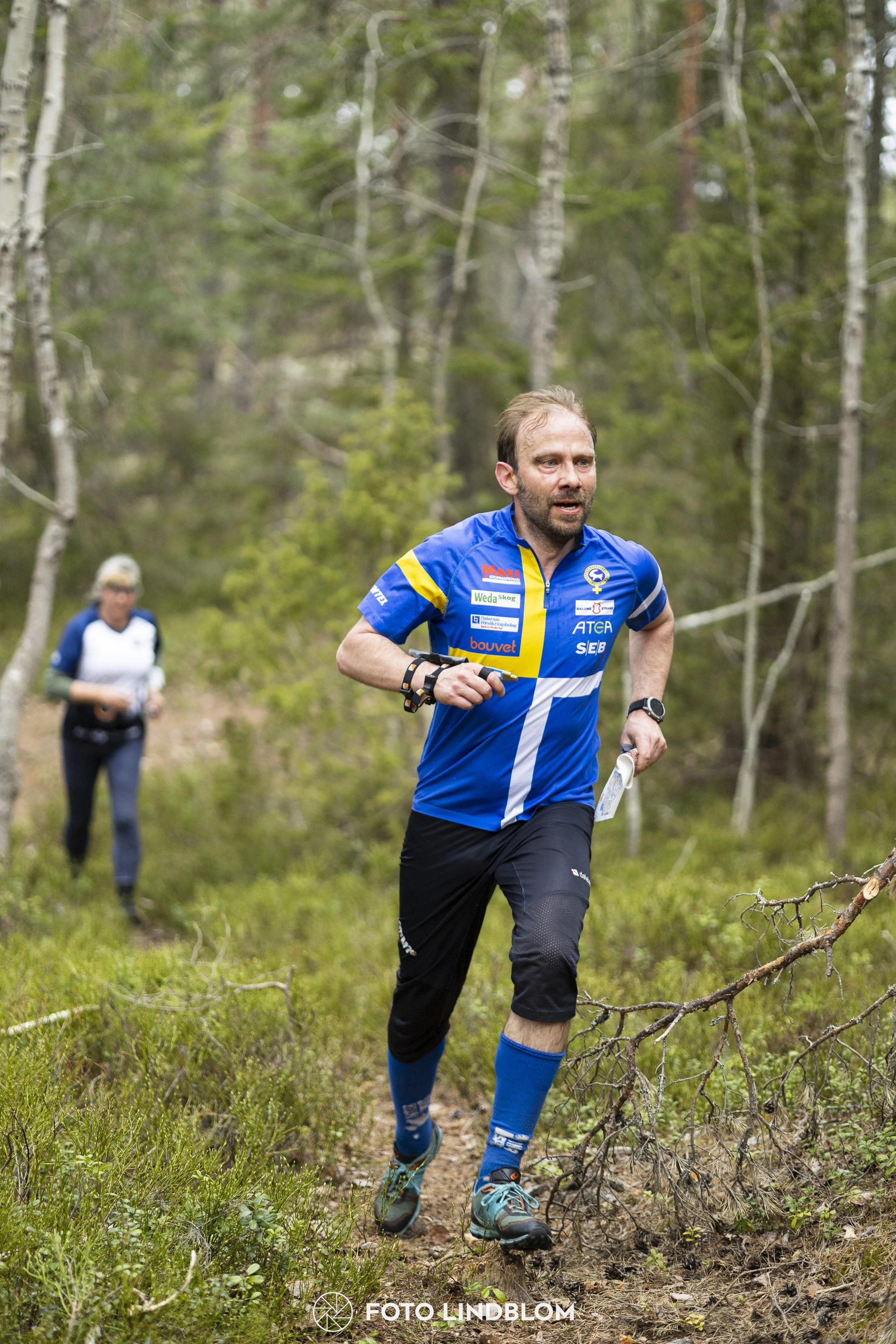 A picture from the orienteering competition "Orminge Medeln"