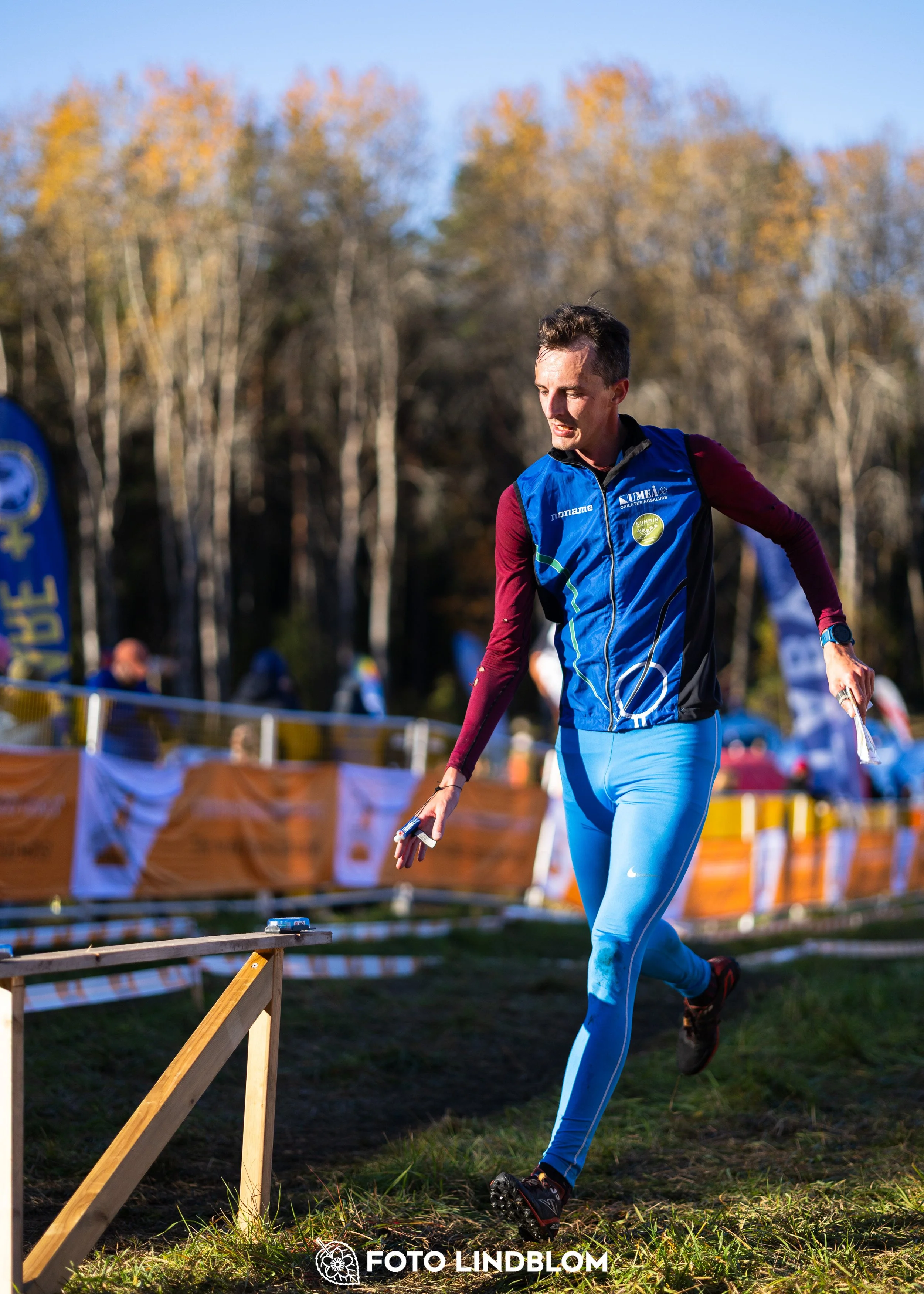 A picture from the 25-Manna orienteering event taken by Foto Lindblom