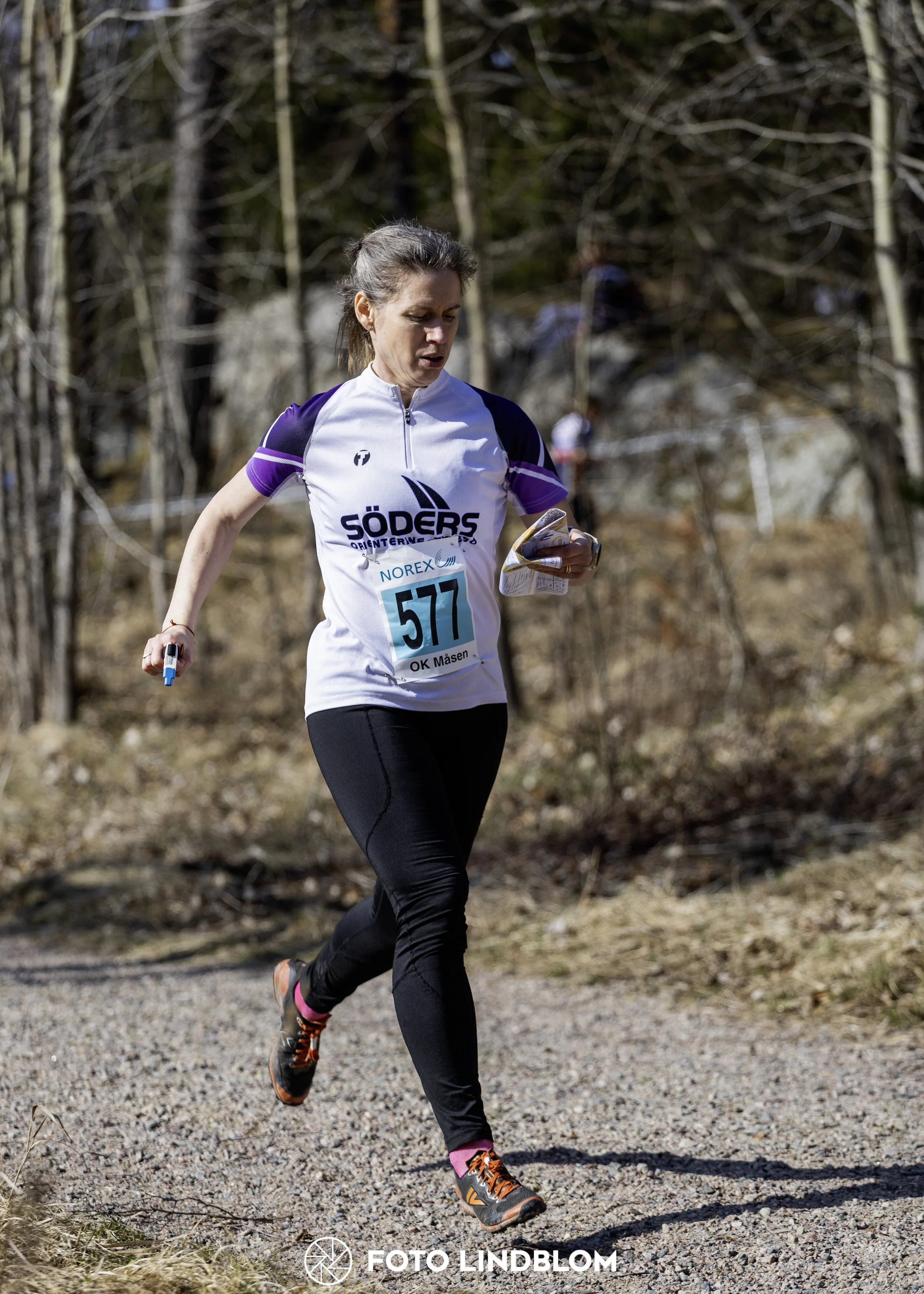 A picture from the orienteering relay competition "Måsen Staffeten"