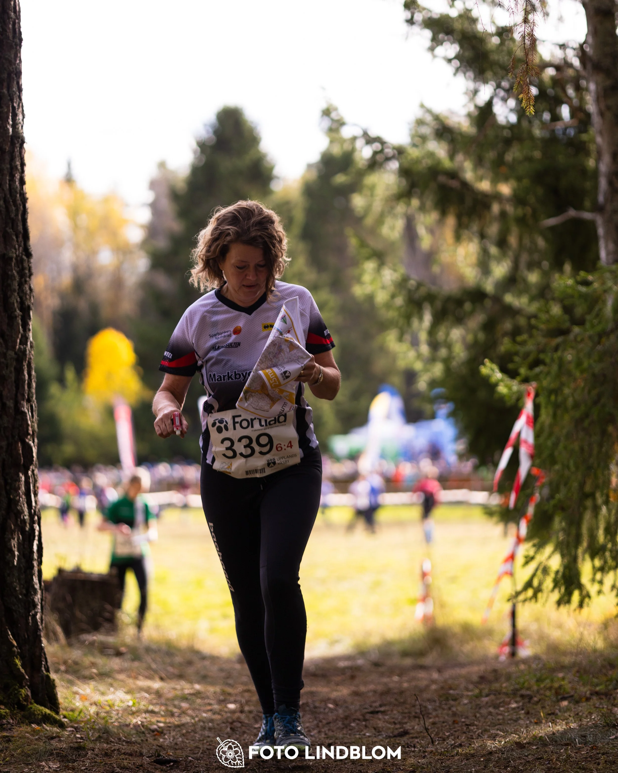 A picture from the 25-Manna orienteering event taken by Foto Lindblom