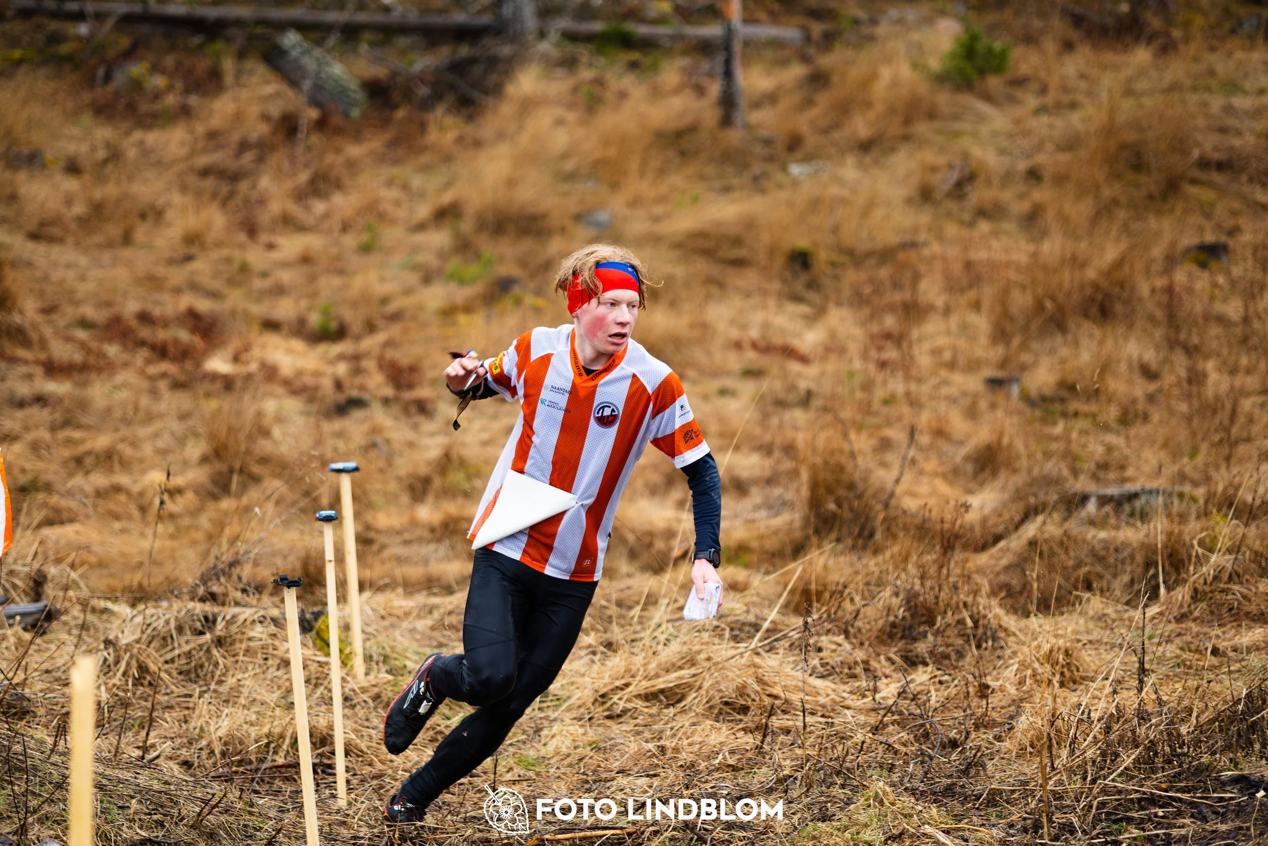 A photo from an orienteering race in Kolmården during the Swedish League spring season 2026, captured by Foto Lindblom.