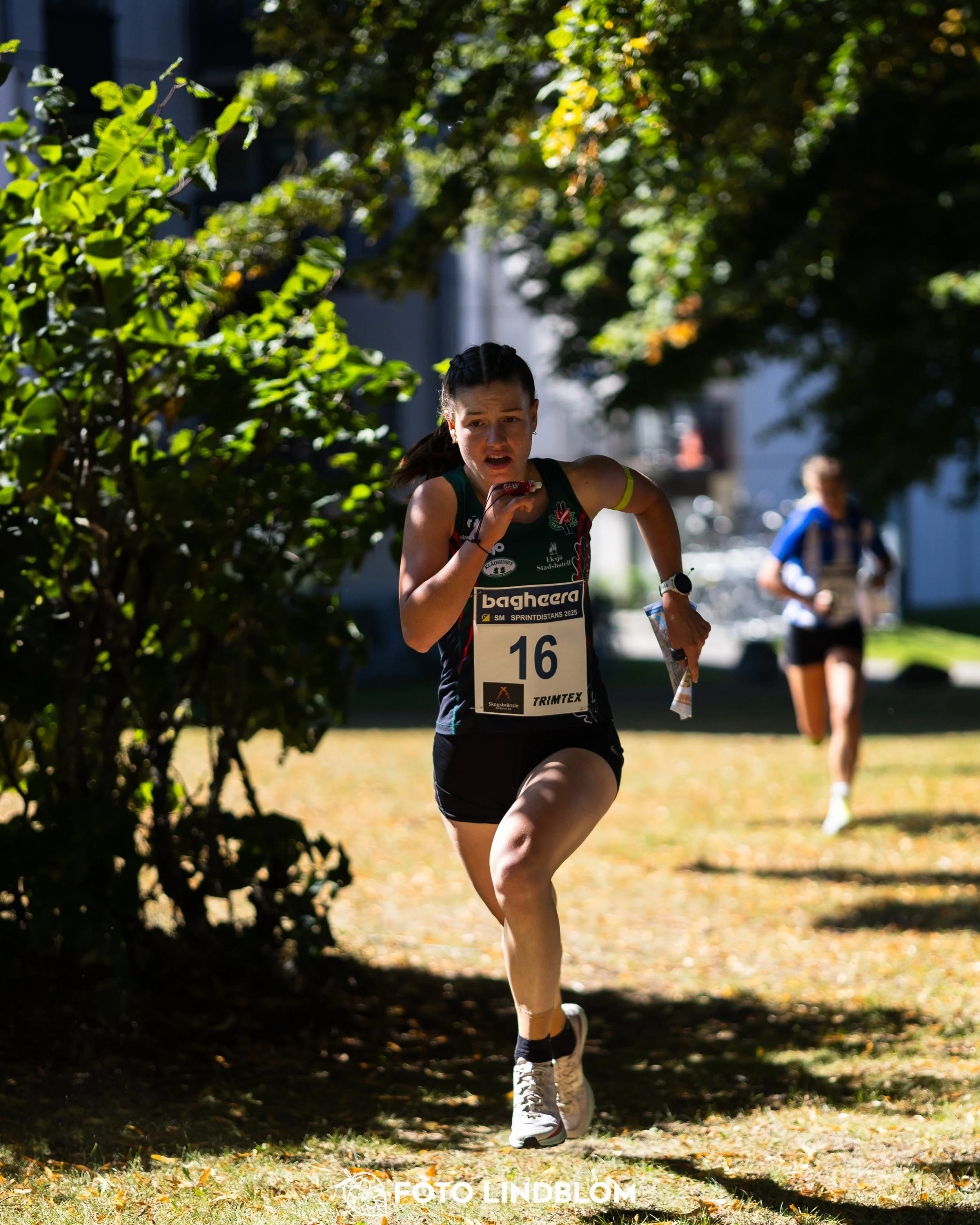 A picture from the Swedish national championship in knock out orienteering  taken by Foto Lindblom