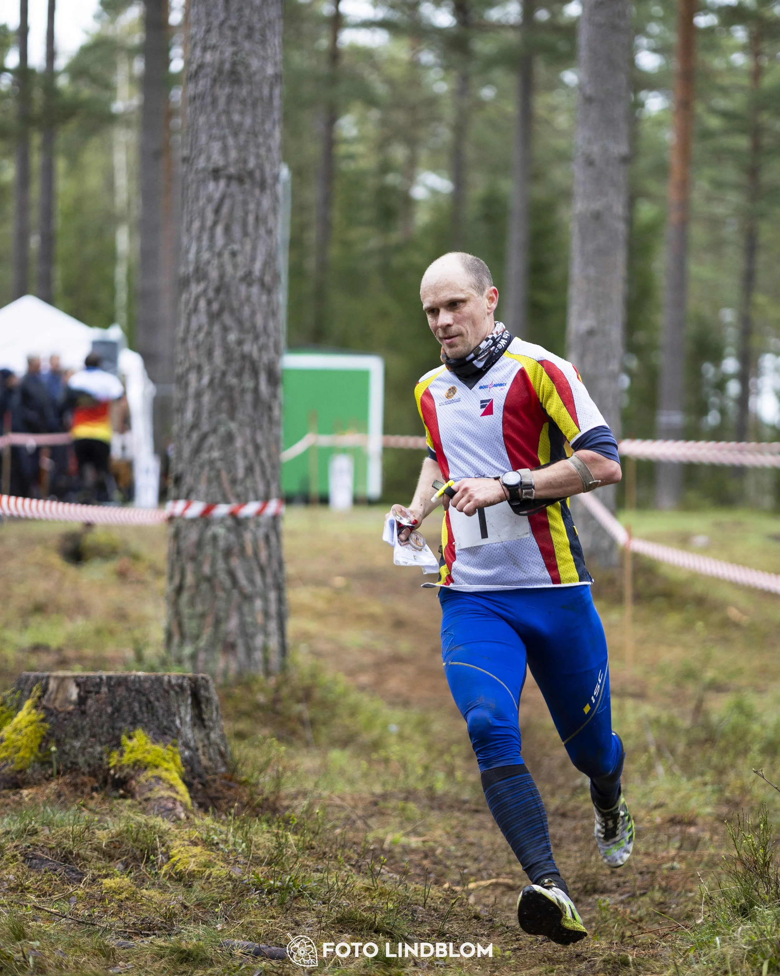 A picture from the orienteering competition "Prästtomtadubbeln"