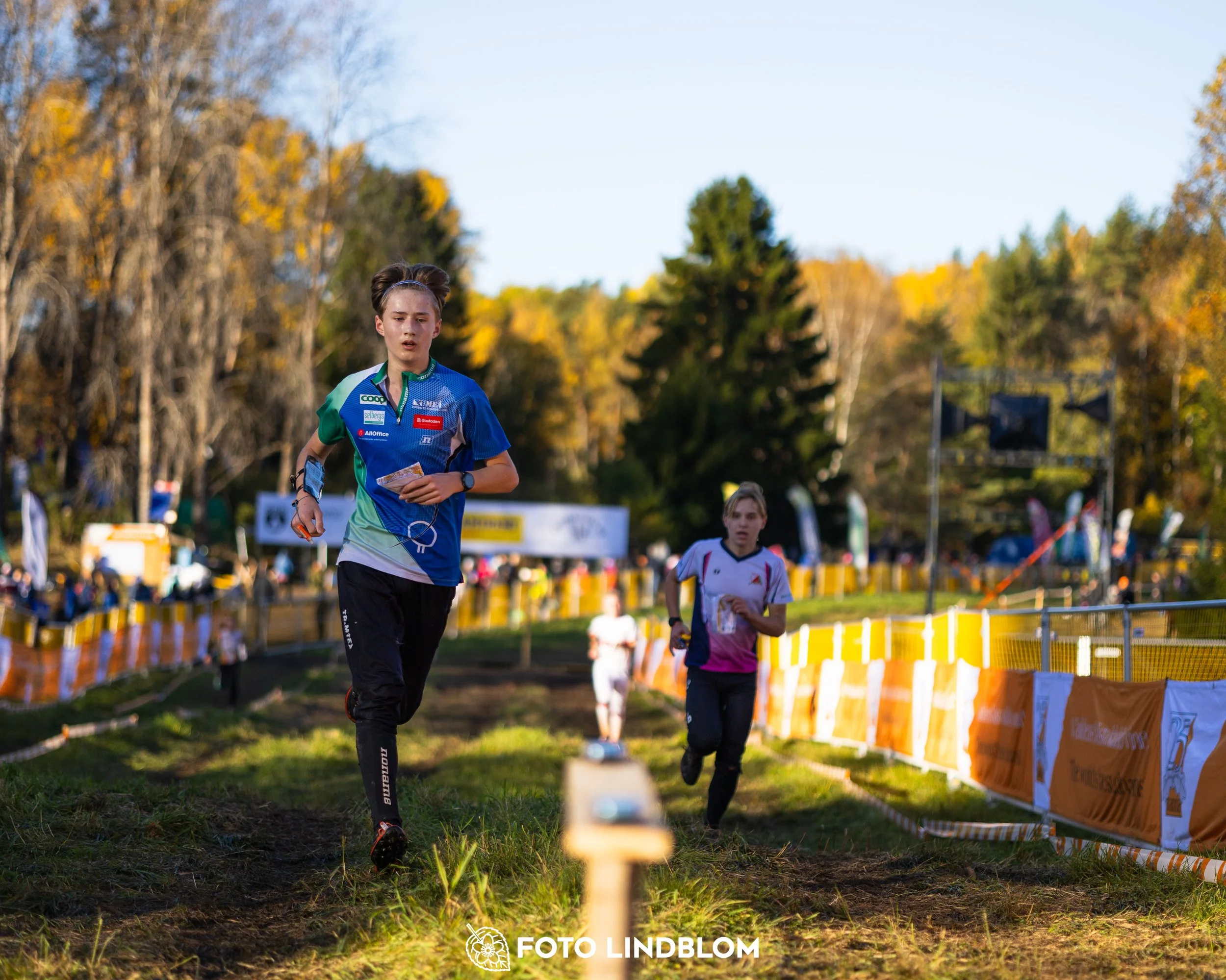 A picture from the 25-Manna orienteering event taken by Foto Lindblom