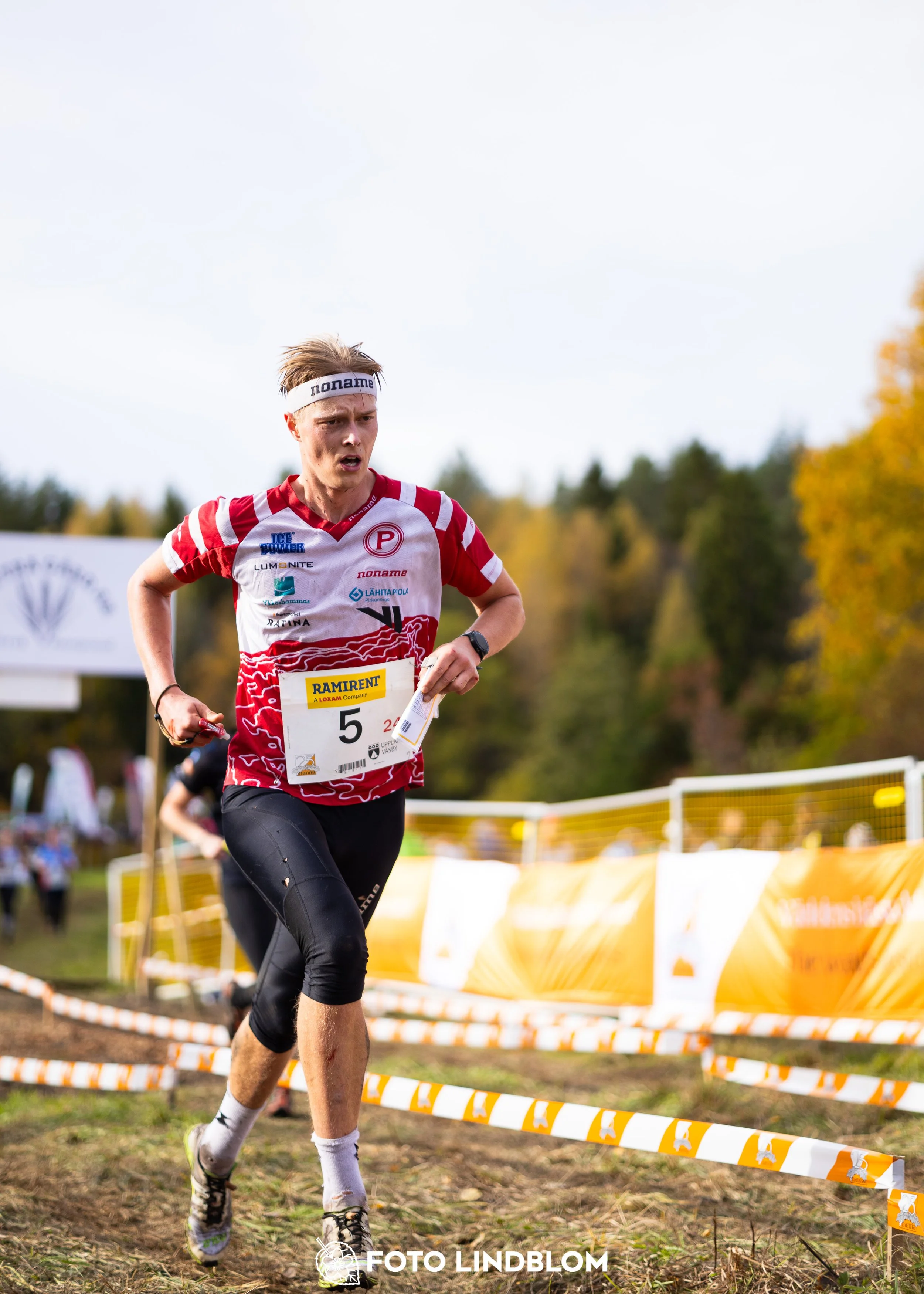 A picture from the 25-Manna orienteering event taken by Foto Lindblom