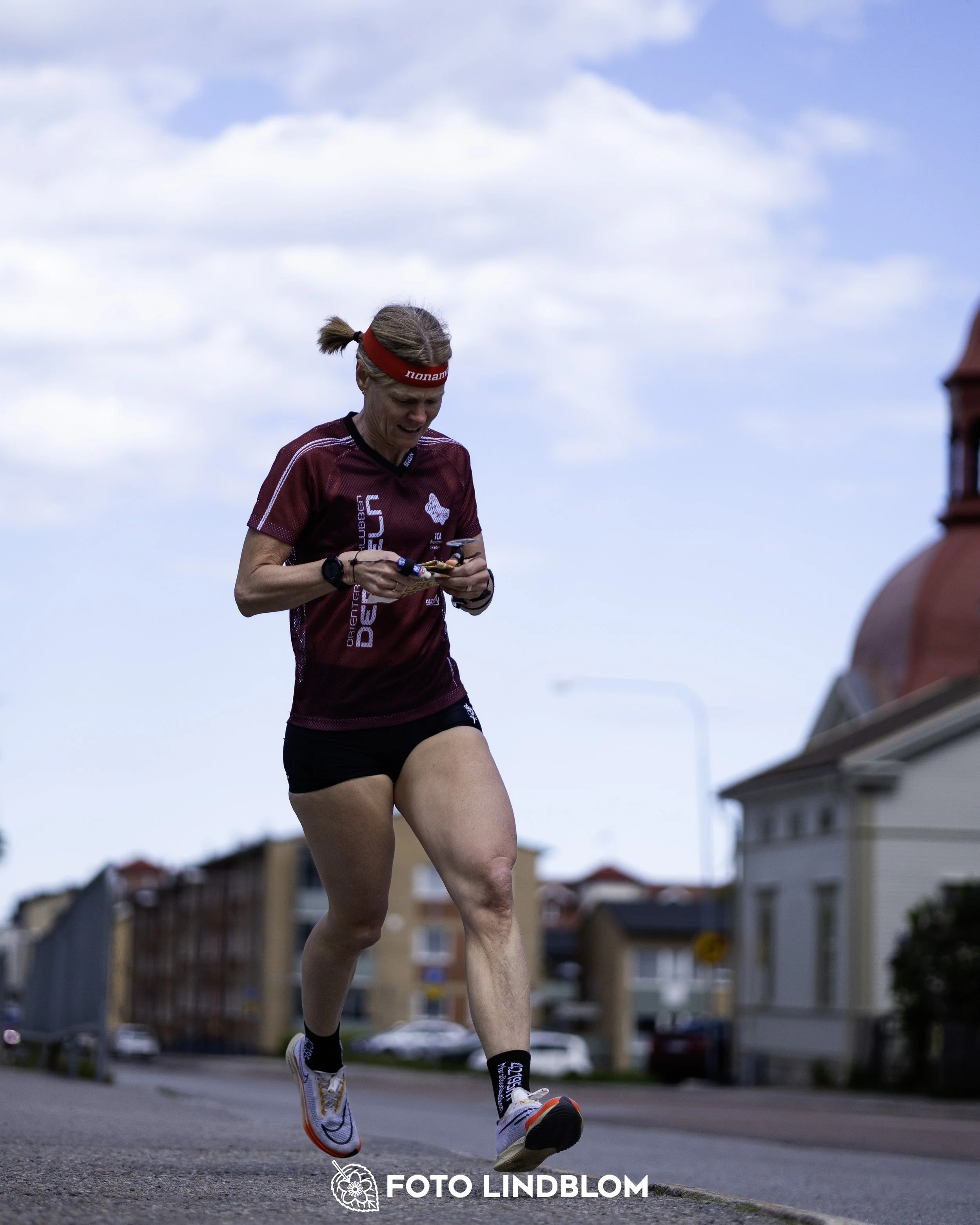 A picture from the fifth stage of the Swedish League orienteering competition