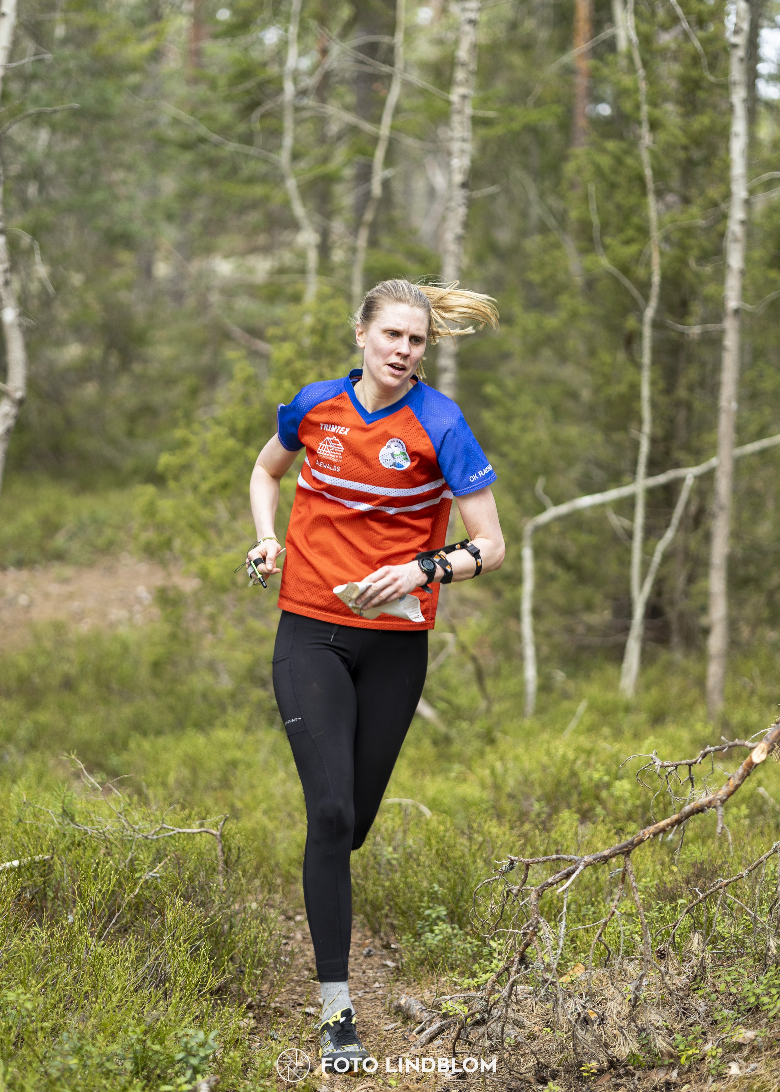 A picture from the orienteering competition "Orminge Medeln"
