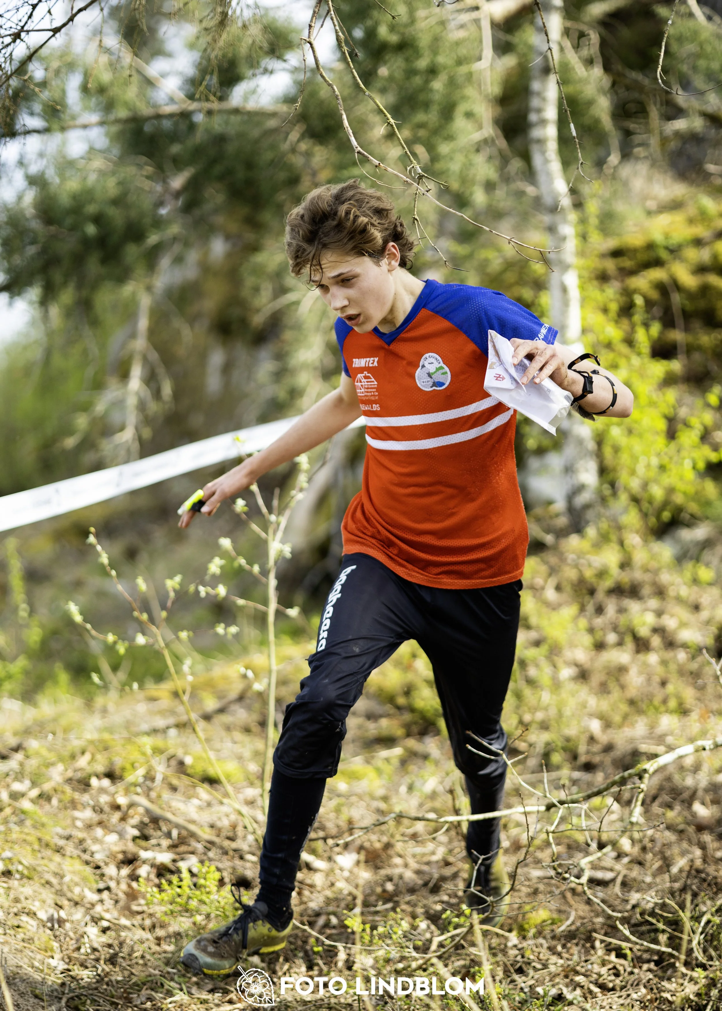 A picture from the third stage of the Swedish League orienteering competition