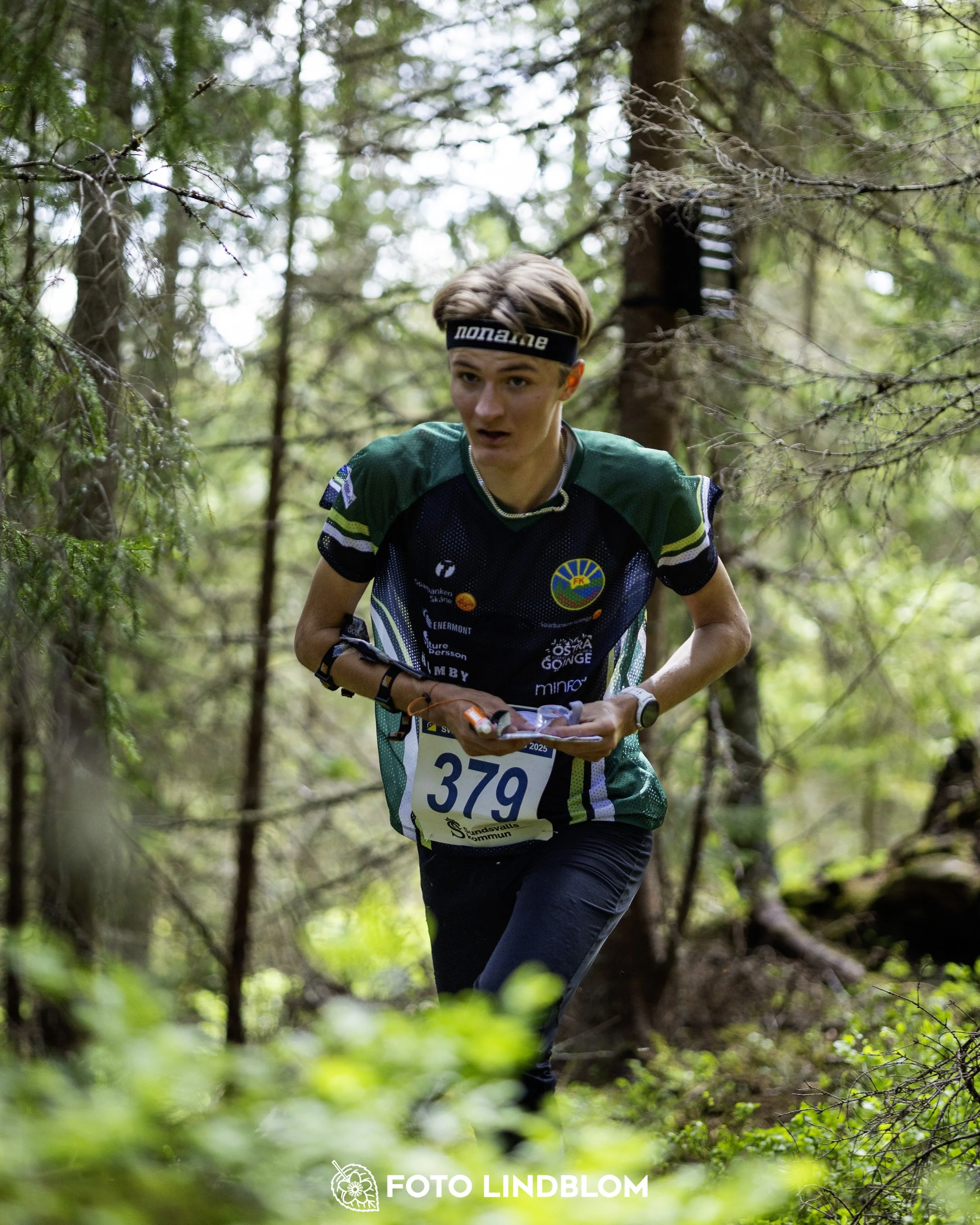A picture from the seventh stage of the Swedish League orienteering competition