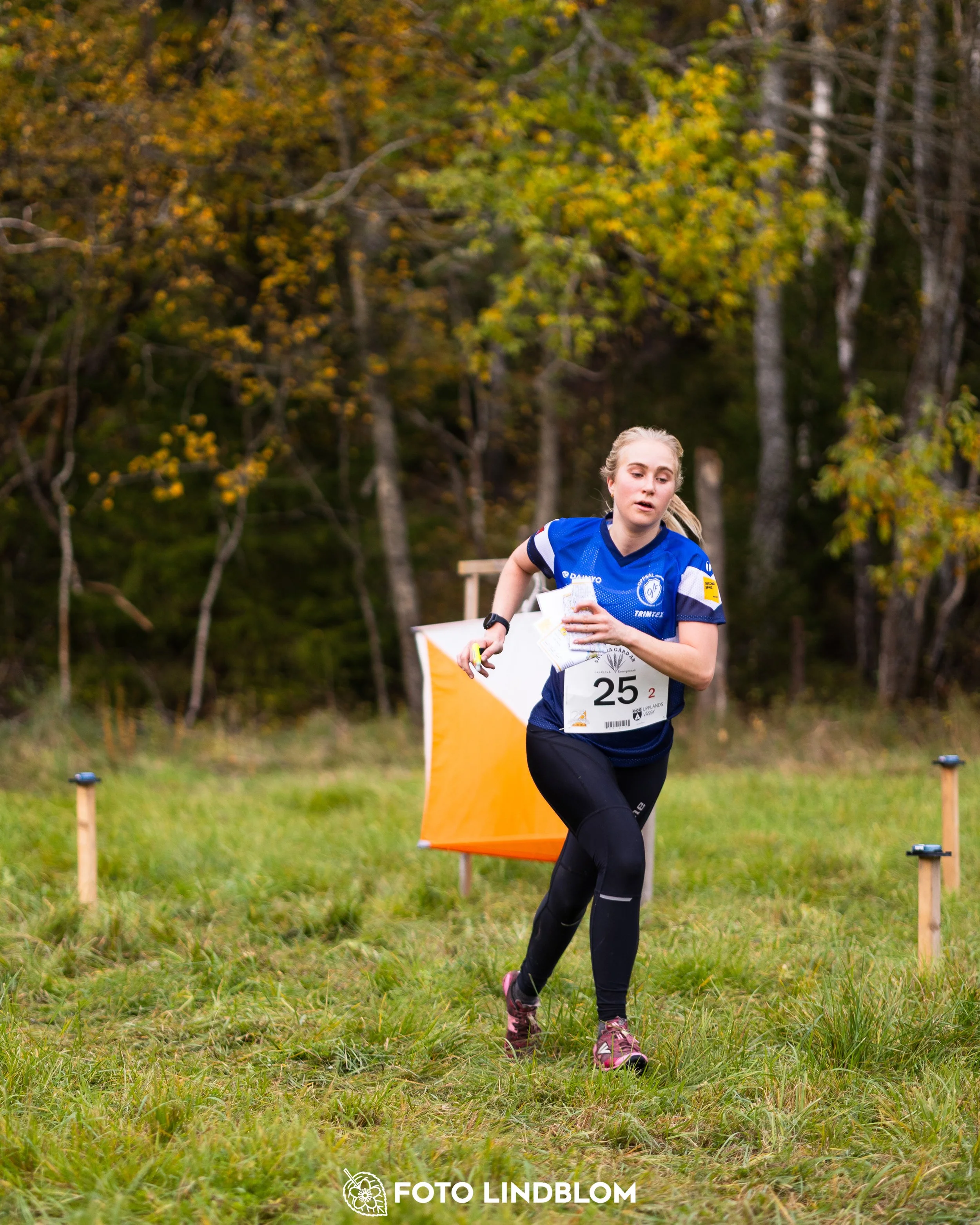 A picture from the 25-Manna orienteering event taken by Foto Lindblom