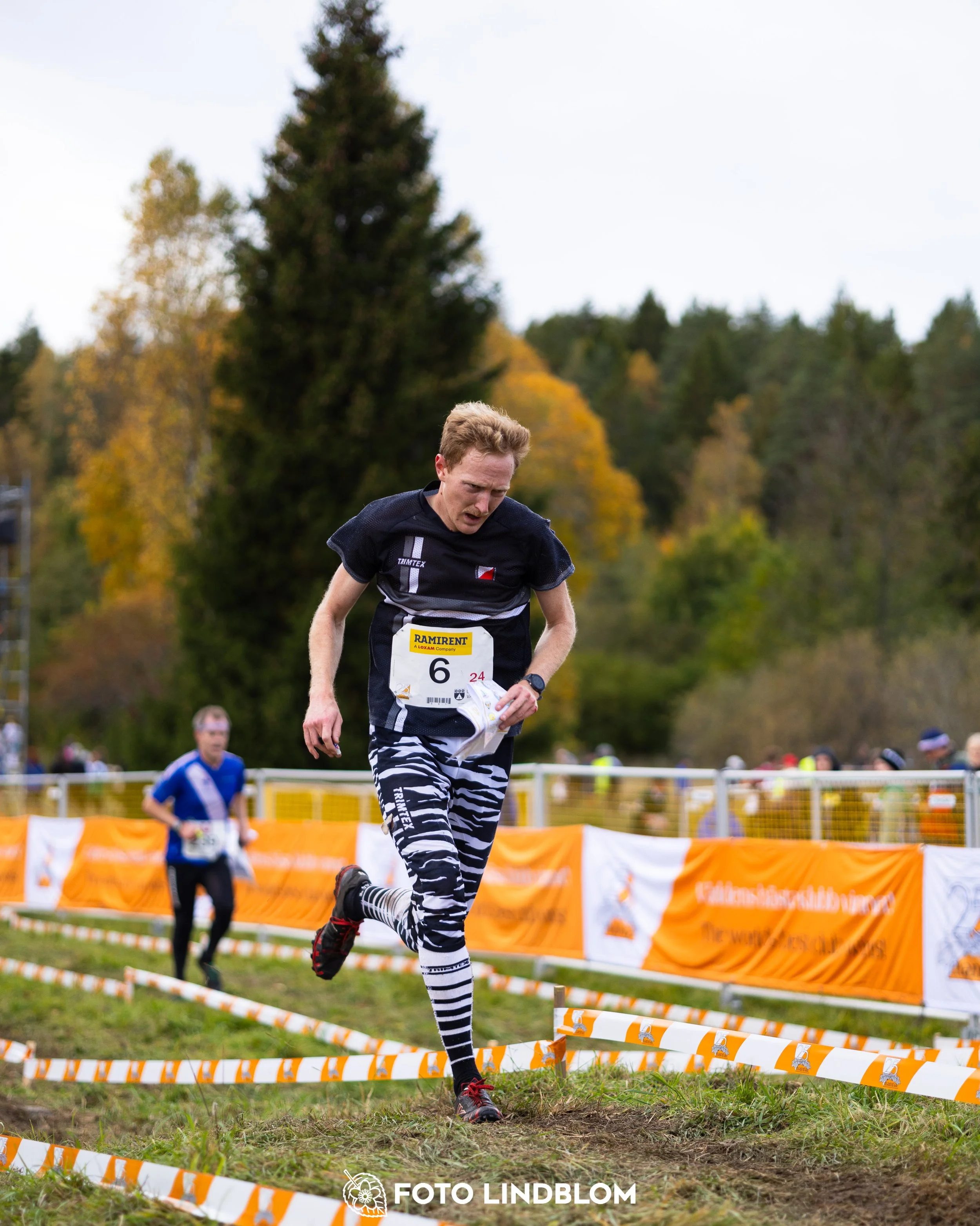 A picture from the 25-Manna orienteering event taken by Foto Lindblom