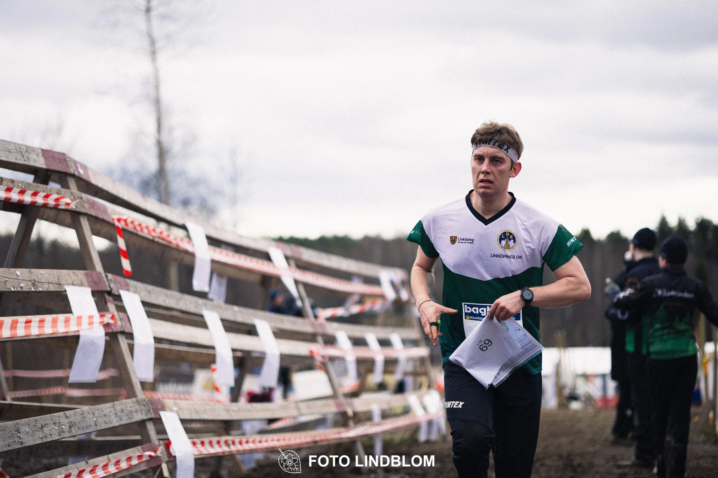 A scene from the Stafettligan relay competition Kolmårdskavlen in spring 2026, captured by Foto Lindblom.