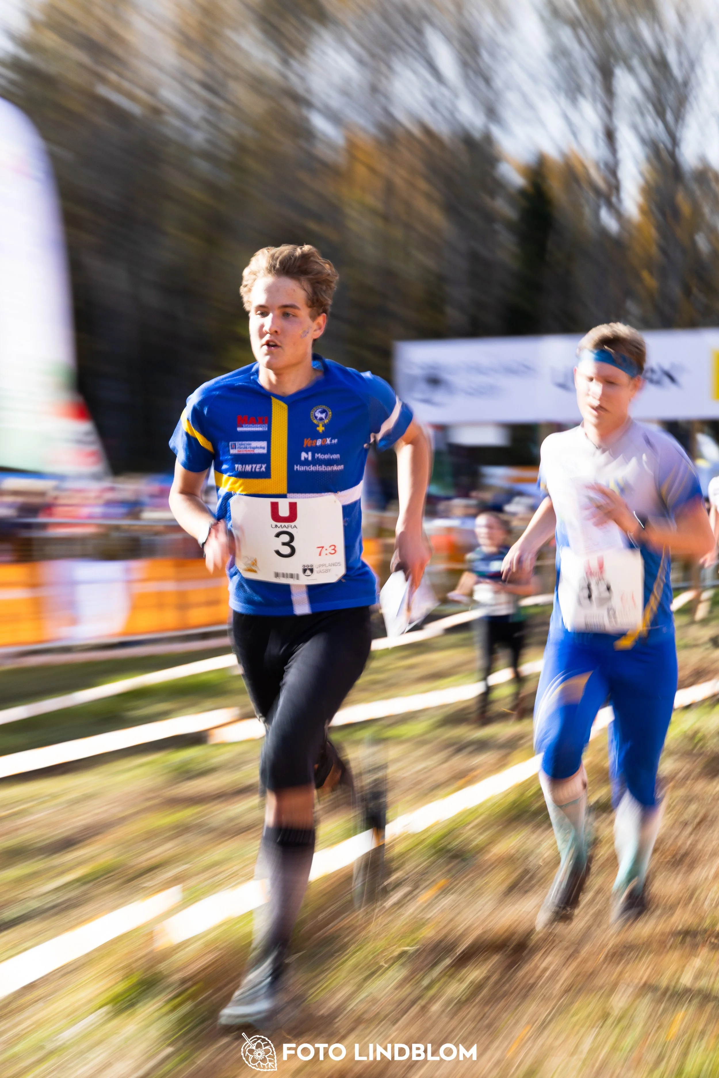 A picture from the 25-Manna orienteering event taken by Foto Lindblom