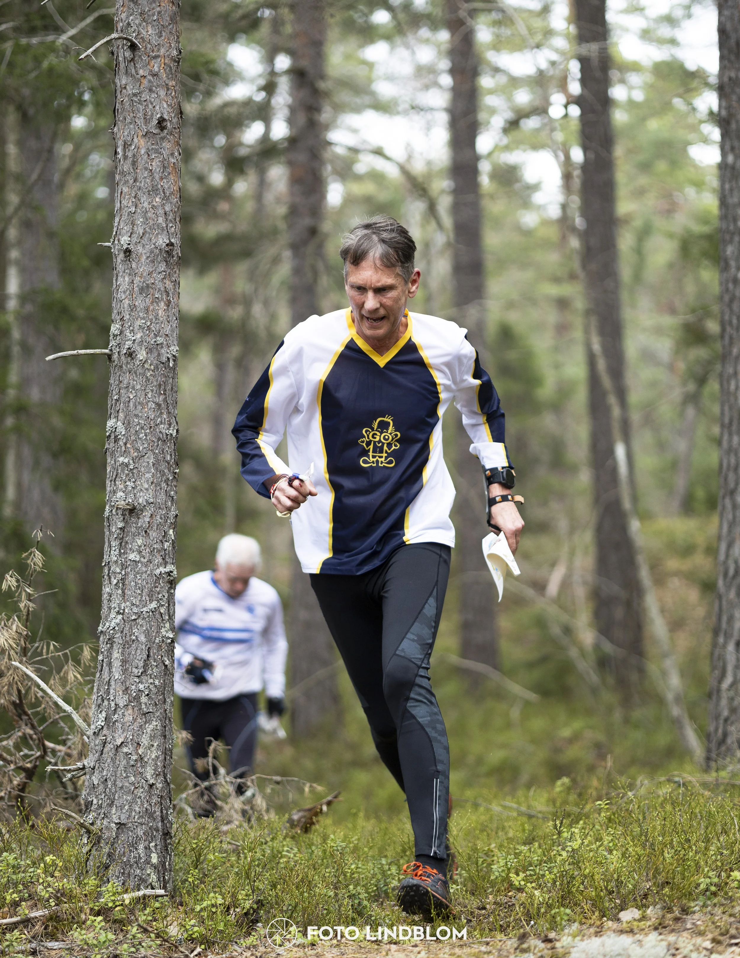 A picture from the orienteering competition "Orminge Medeln"