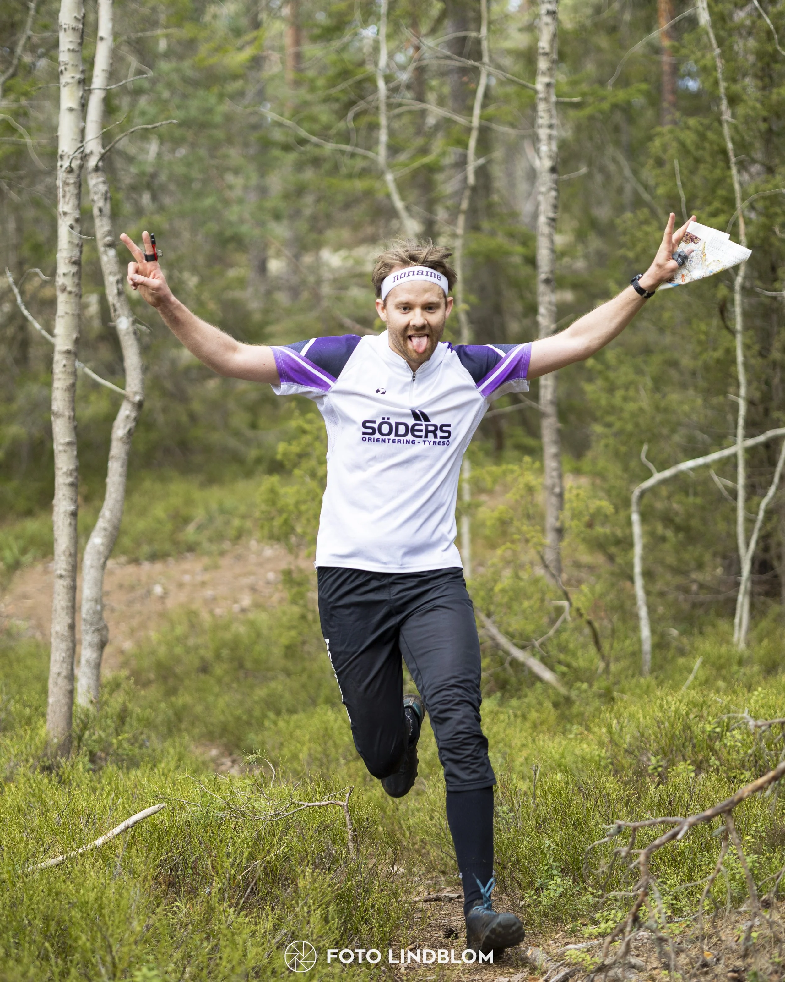 A picture from the orienteering competition "Orminge Medeln"