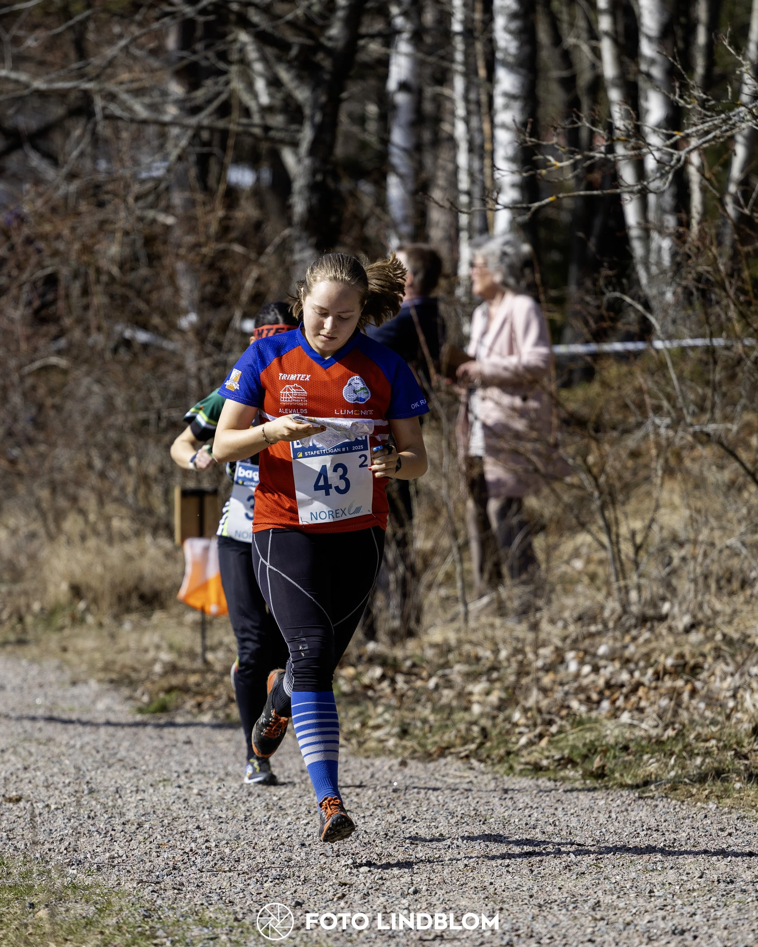A picture from the orienteering relay competition "Måsen Staffeten"